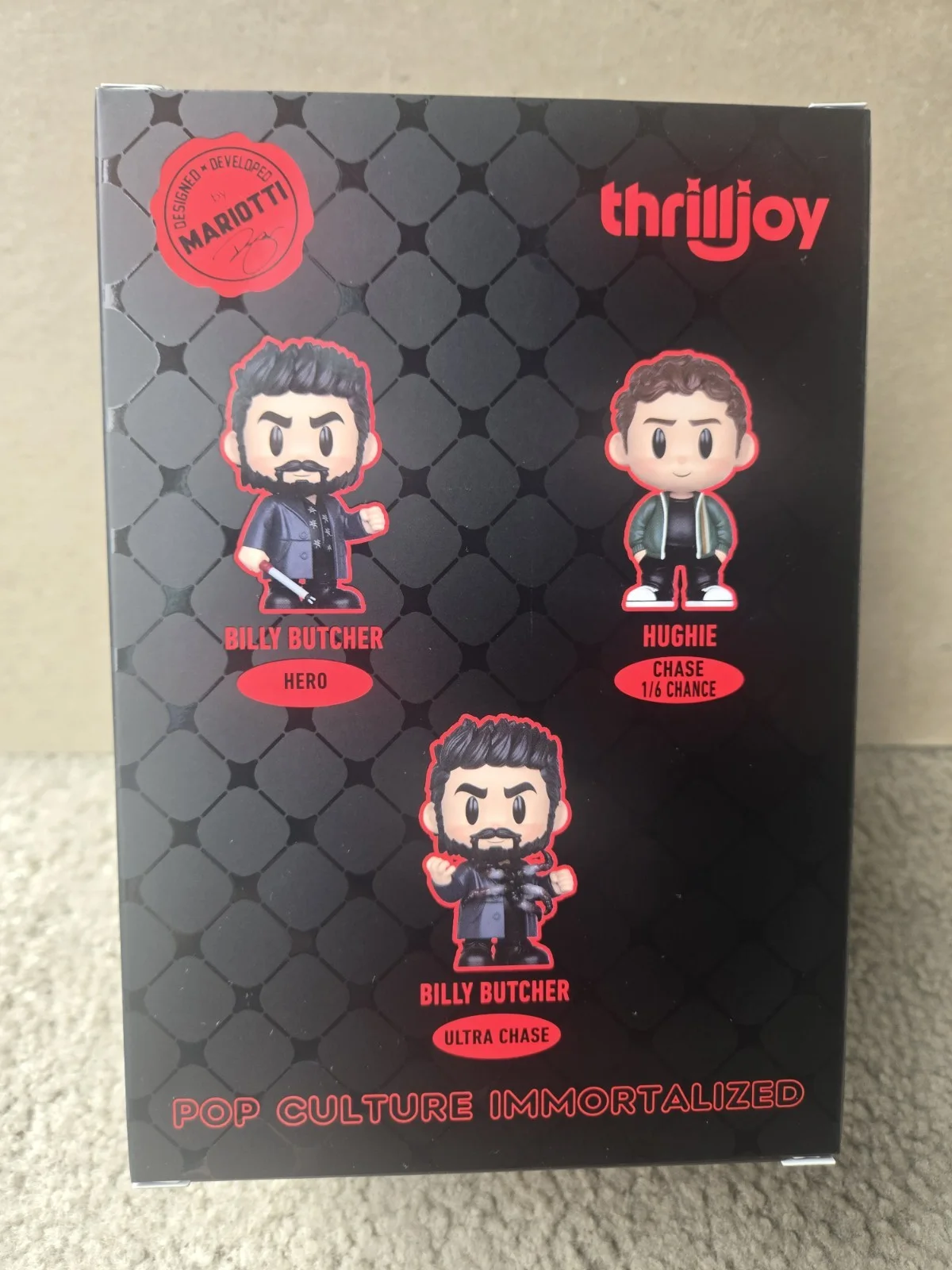 Karl Urban — Karl Urban SIGNED Billy Butcher Thrilljoy Figure! JSA COA, image 3