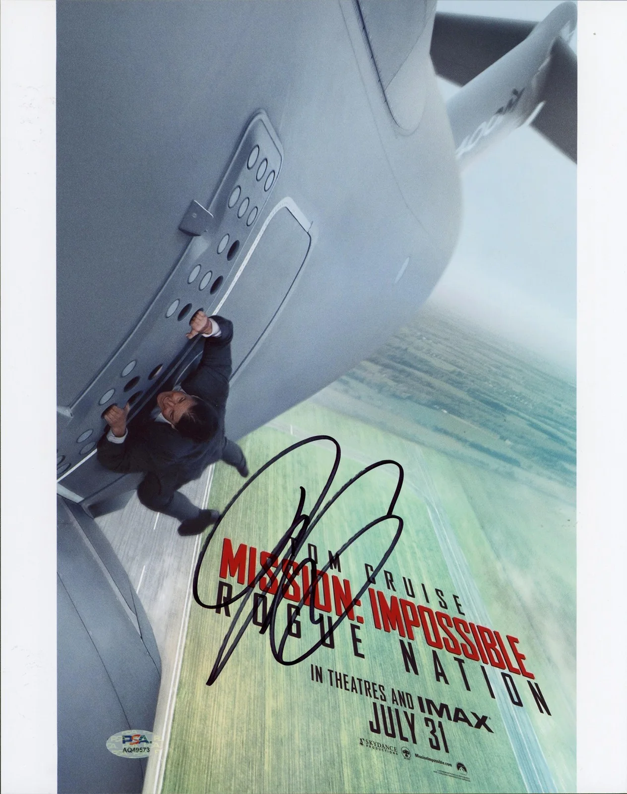 Christopher McQuarrie — Christopher McQuarrie Mission Impossible Fallout Signed 11x14 Photo PSA #AQ49573