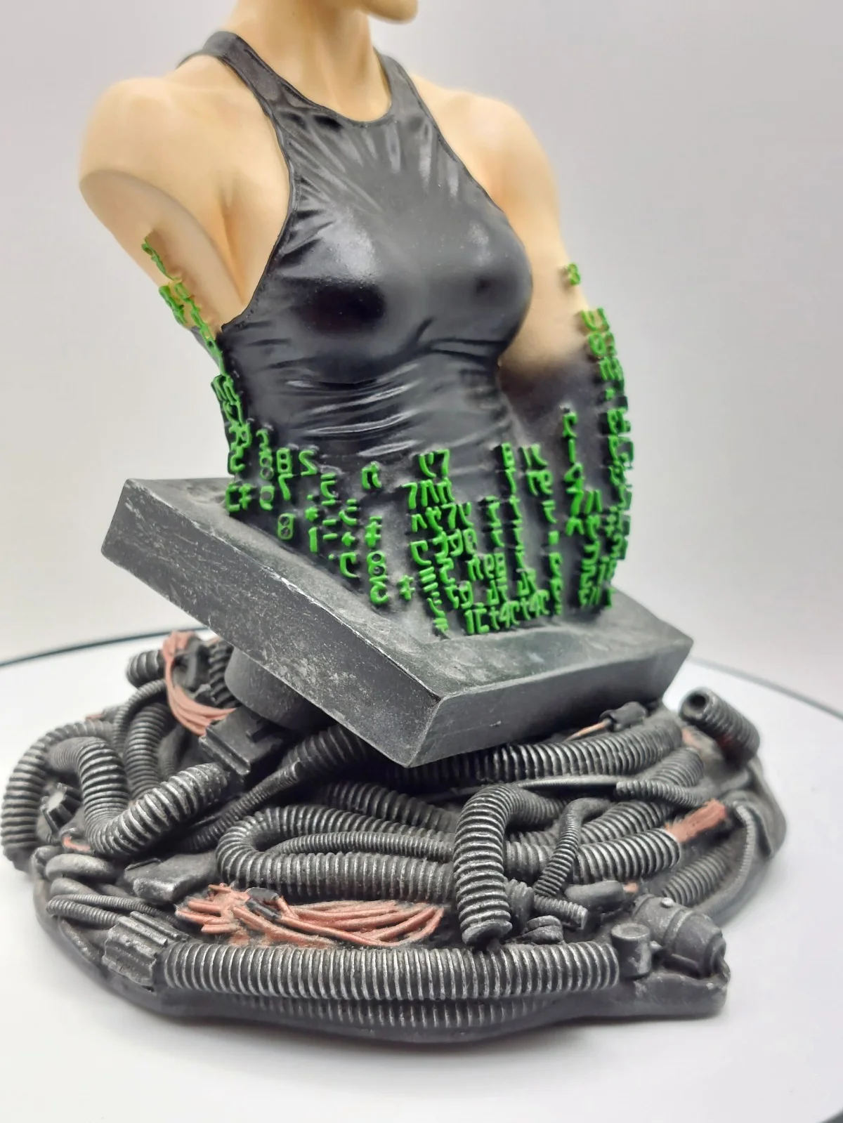 The Matrix Trinity Collectible Mini-Bust 6" Limited Edition Gentle Giant 2003, image 4