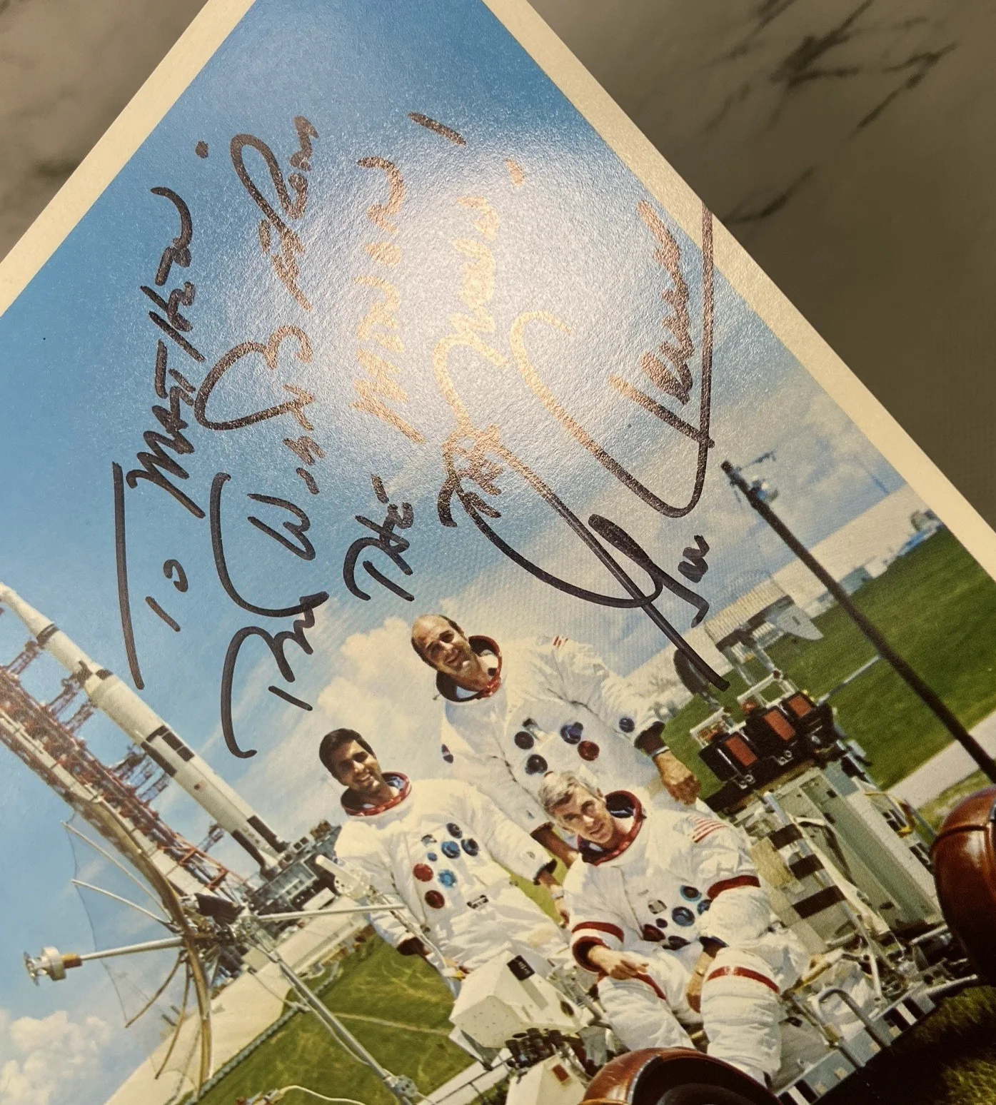 EUGENE CERNAN — Eugene A. Cernan Autographed Official NASA Astronaut Portrait Apollo 17, изображение 4