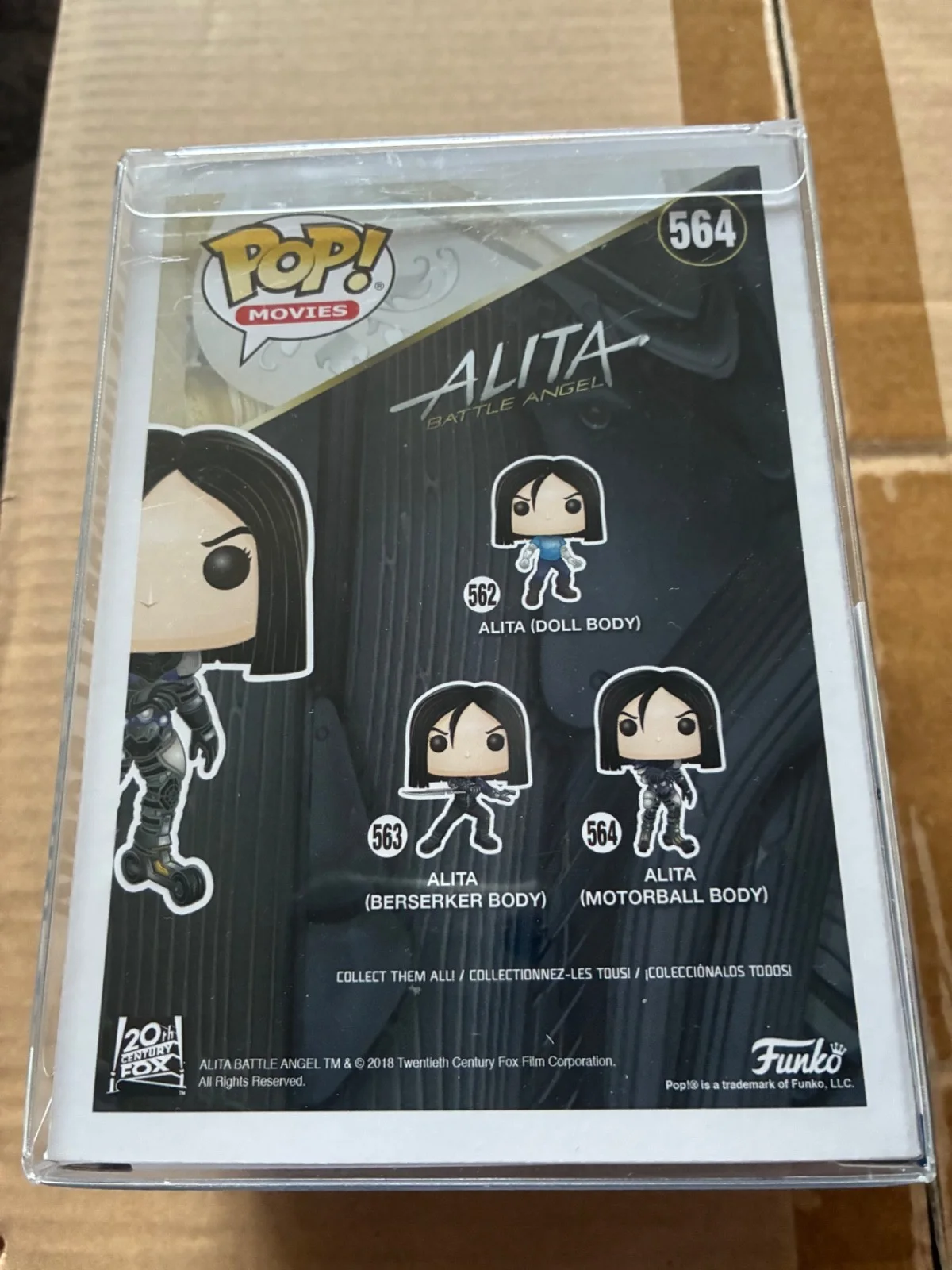Funko Pop! Alita (Motorball Body) #564 Signed Autographed Rosa Salazar With COA, изображение 5