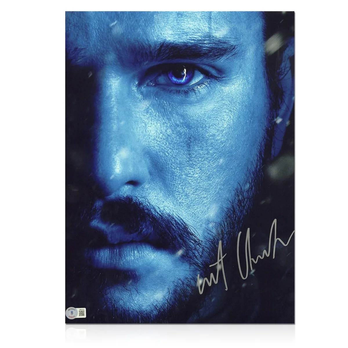Kit Harington — Kit Harington Signed Game Of Thrones Poster. Deluxe Frame, изображение 3