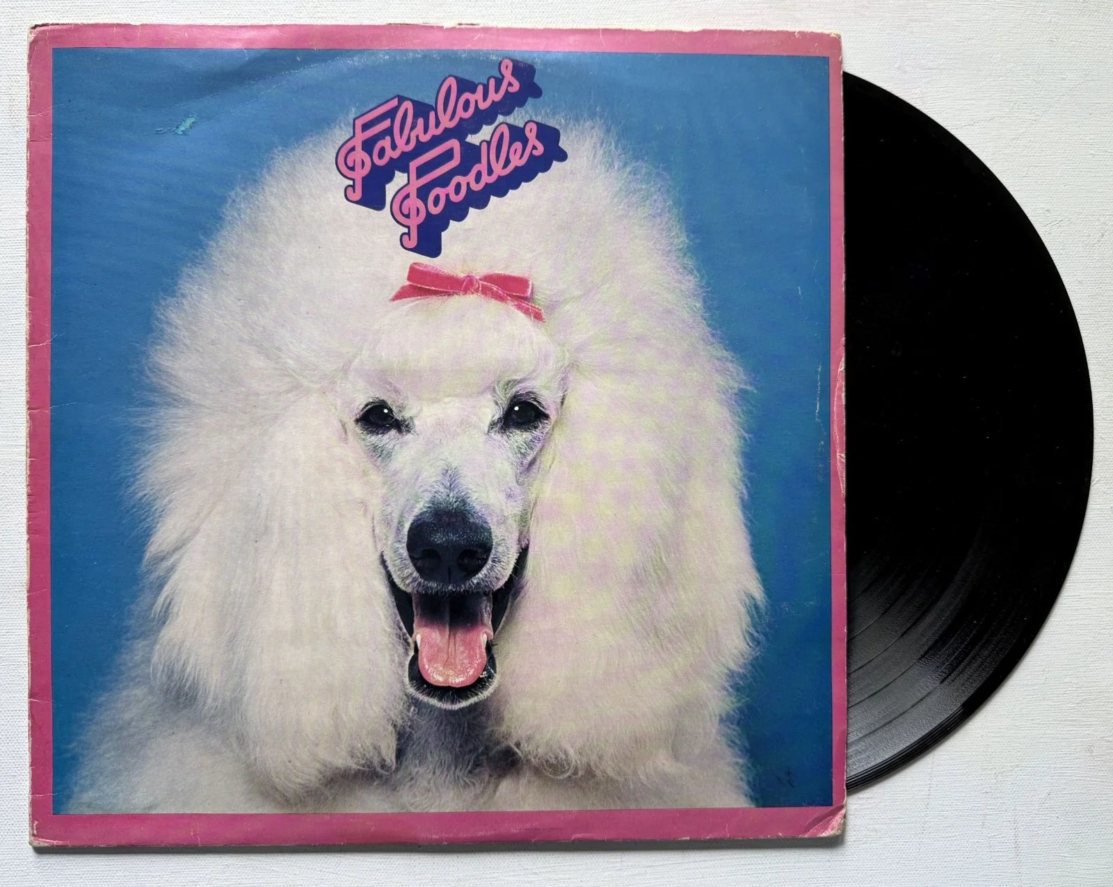 Fabulous Poodles Band Signed Autographed "Fabulous Poodles" Record Album, image 2