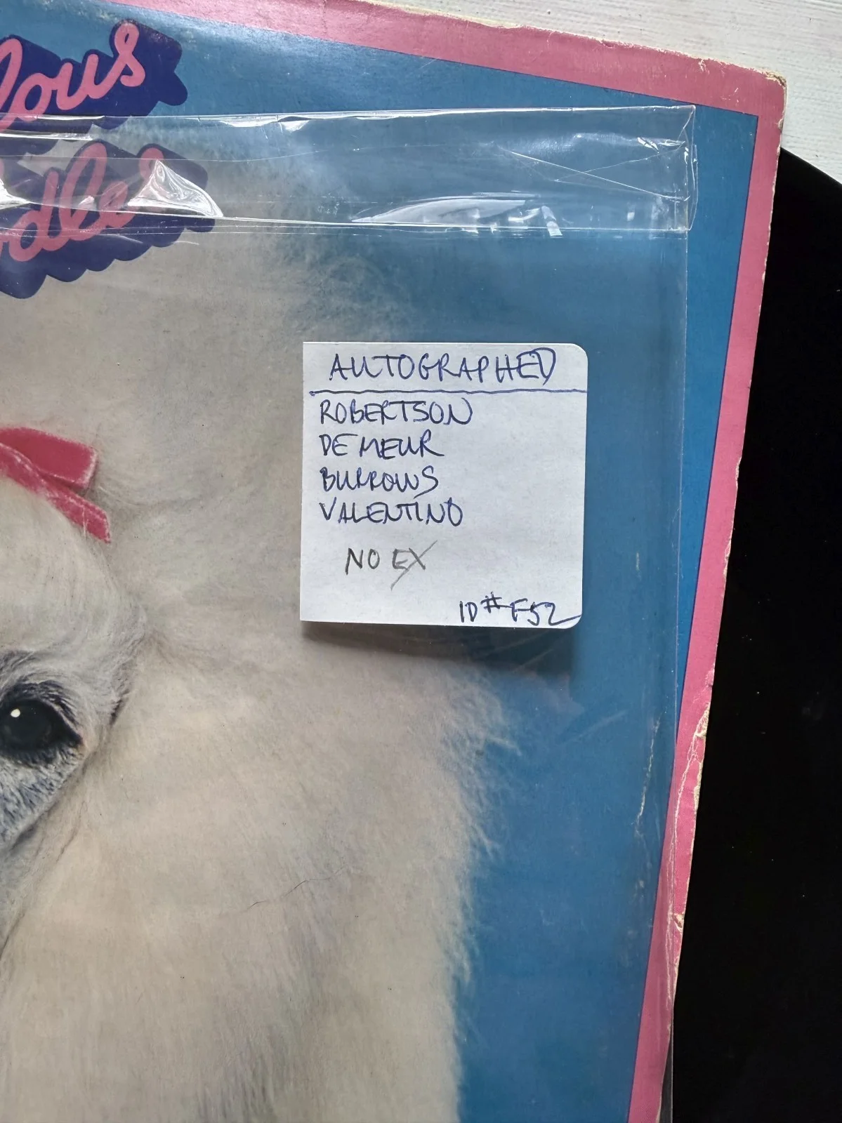 Fabulous Poodles Band Signed Autographed "Fabulous Poodles" Record Album, image 3