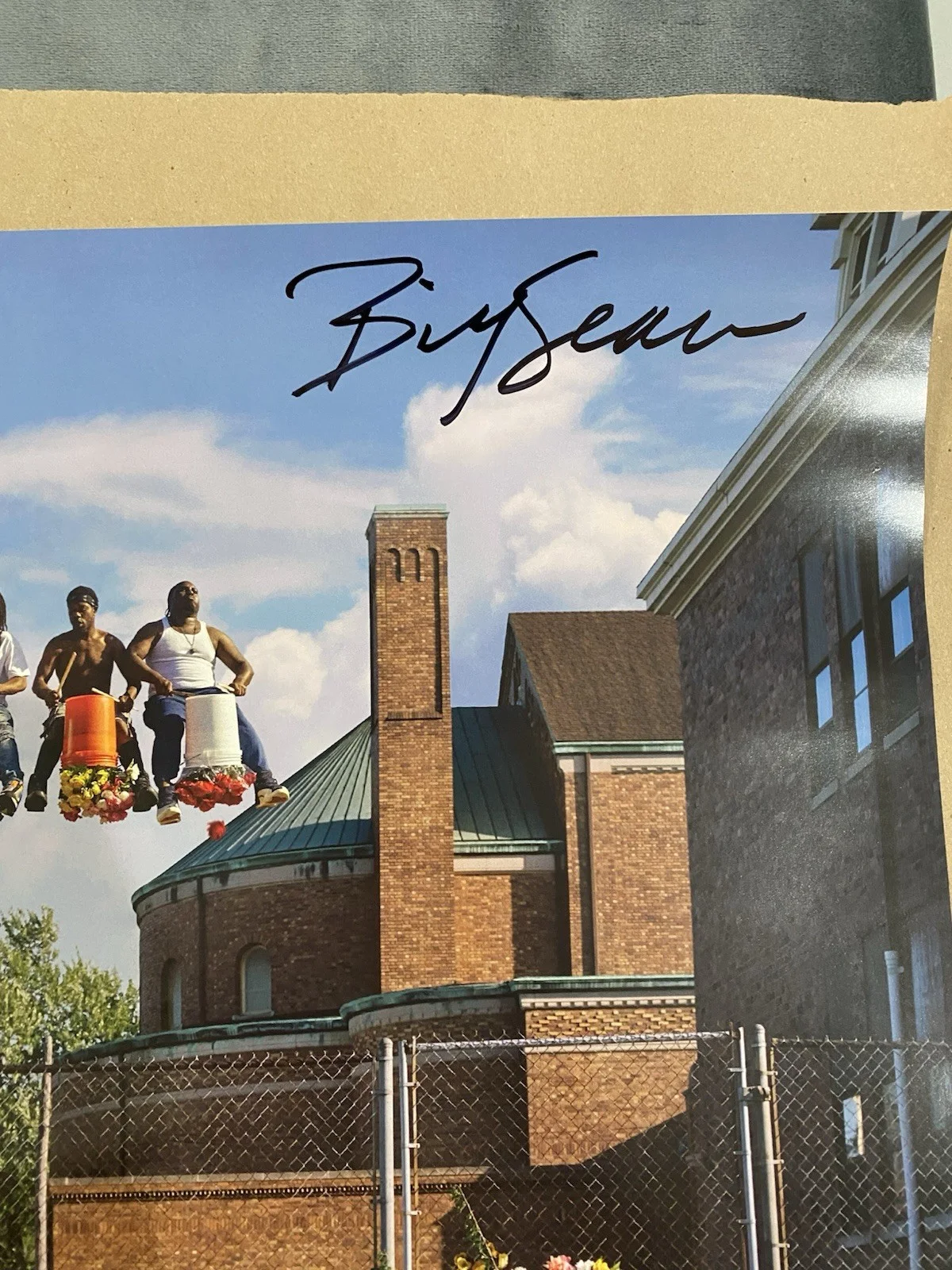 Big Sean x Detroit 2 Album Release Promo Poster Signed by Artist Big Sean 18x18, изображение 2