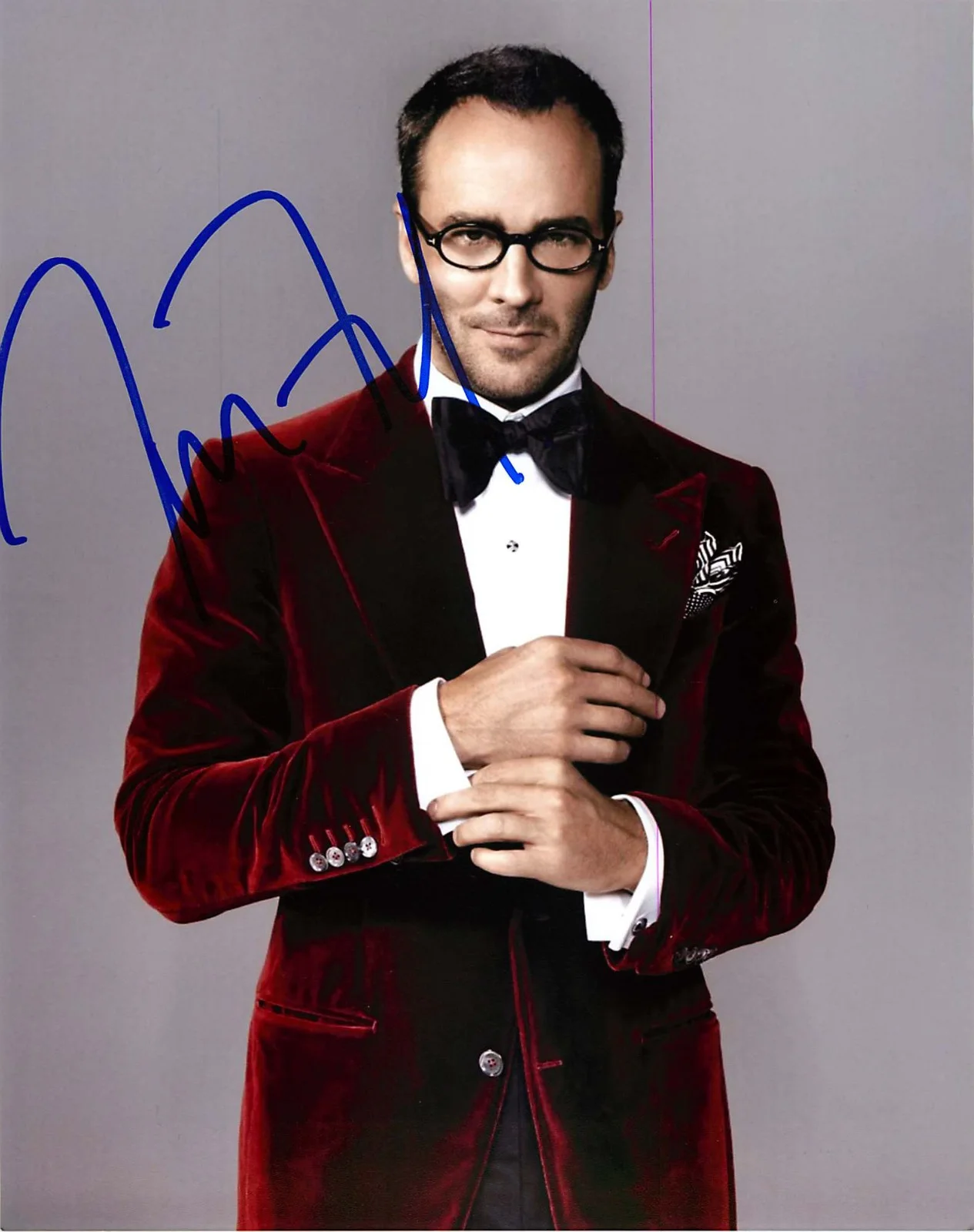 Tom Ford — Tom Ford Yves Saint Laurent Fashion Designer Signed 8x10 Photo EXACT Proof ACOA, изображение 2