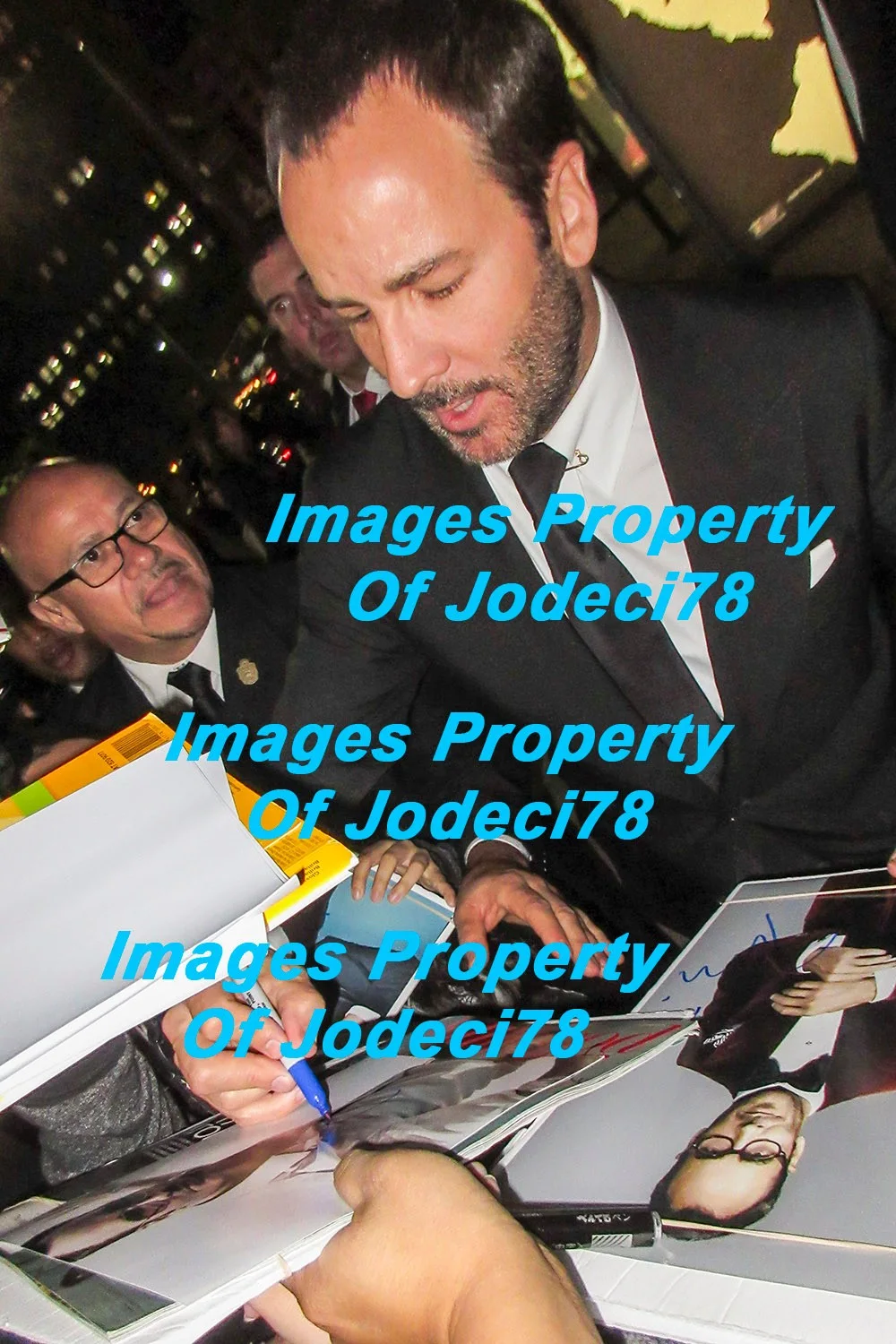 Tom Ford — Tom Ford Yves Saint Laurent Fashion Designer Signed 8x10 Photo EXACT Proof ACOA, изображение 3