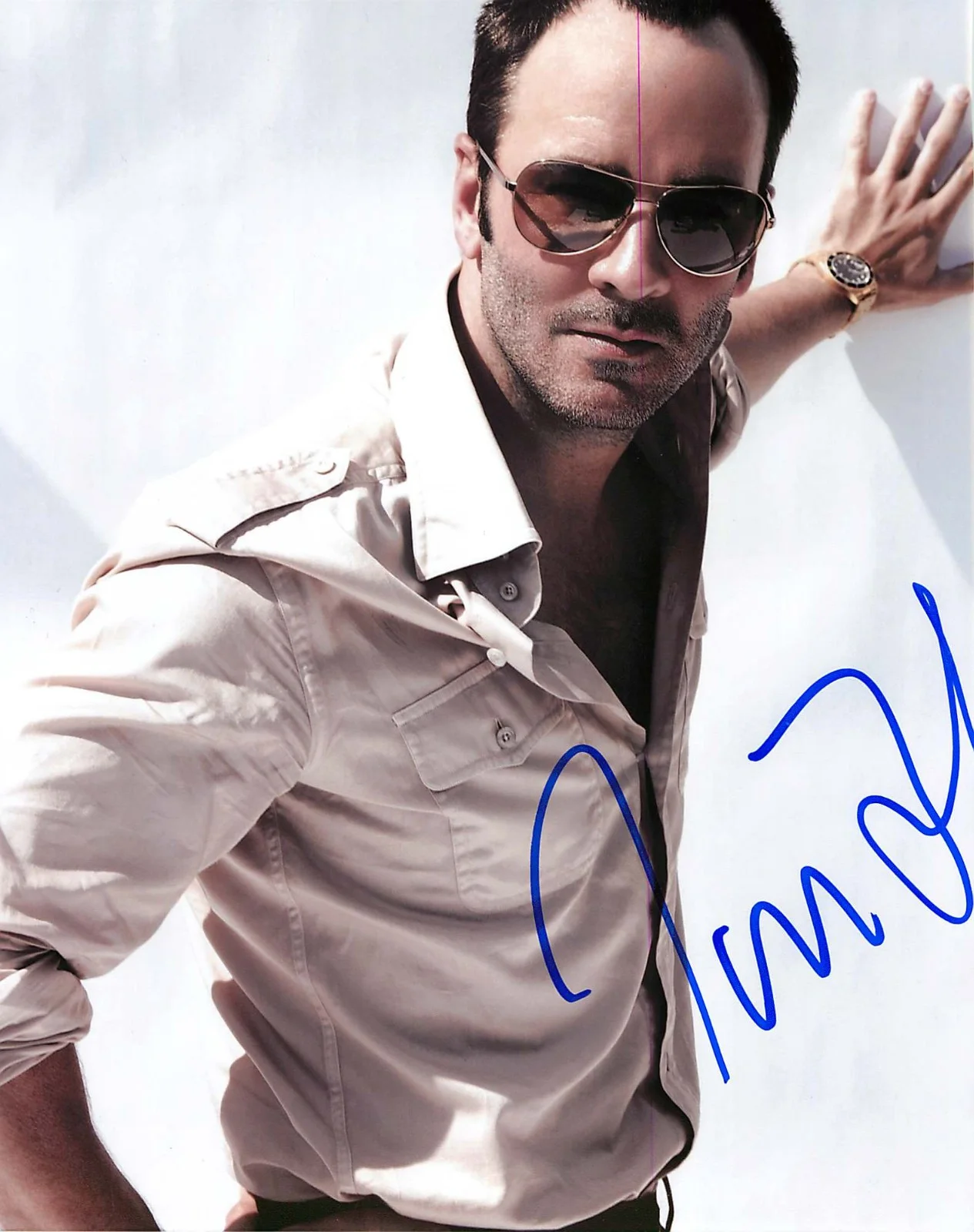Tom Ford — Tom Ford Gucci Fashion Designer Autographed Signed 8x10 Photo EXACT Proof ACOA, изображение 2