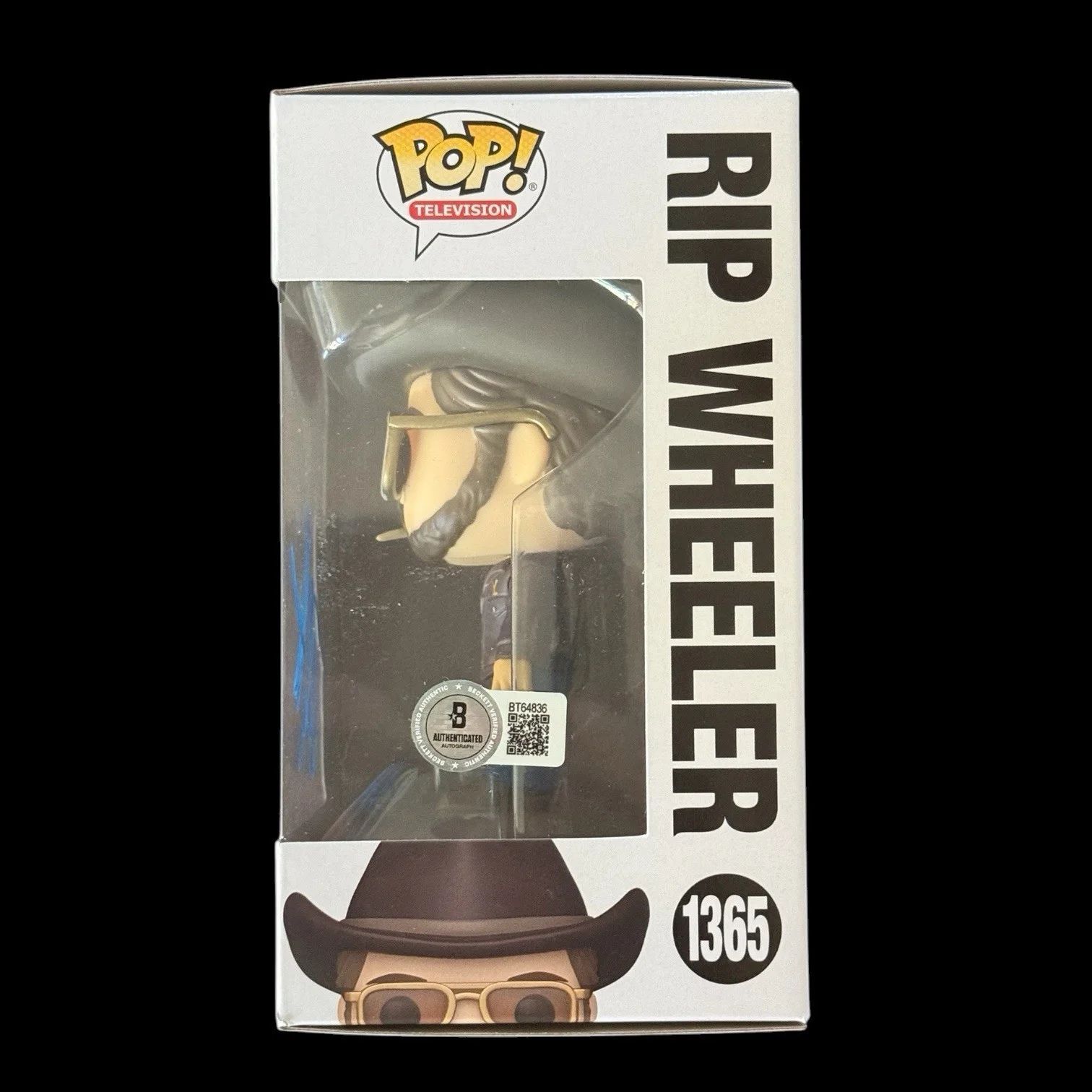 Cole Hauser Signed Rip Wheeler Funko Pop #1365 BAS Beckett COA Yellowstone, изображение 2