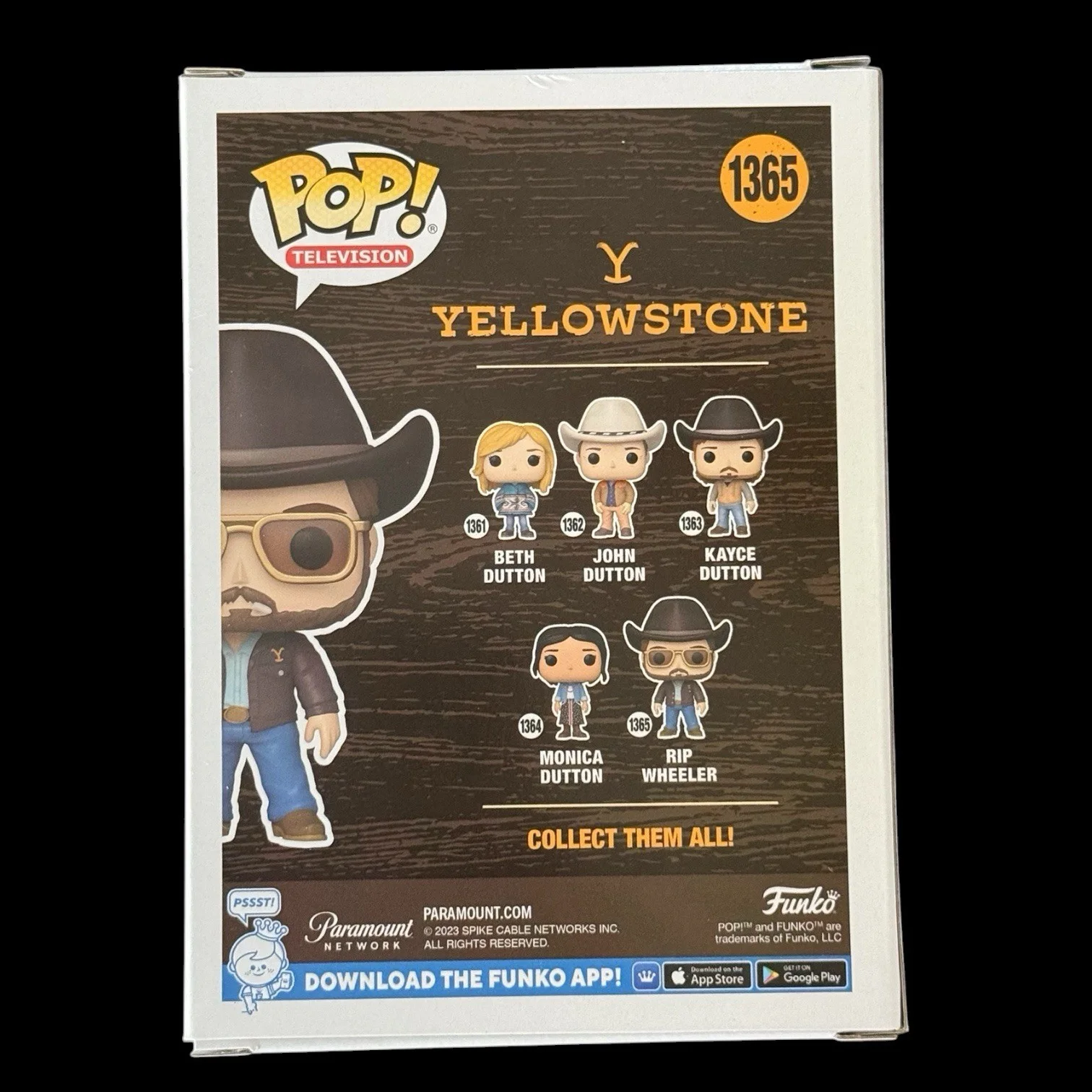 Cole Hauser Signed Rip Wheeler Funko Pop #1365 BAS Beckett COA Yellowstone, изображение 3