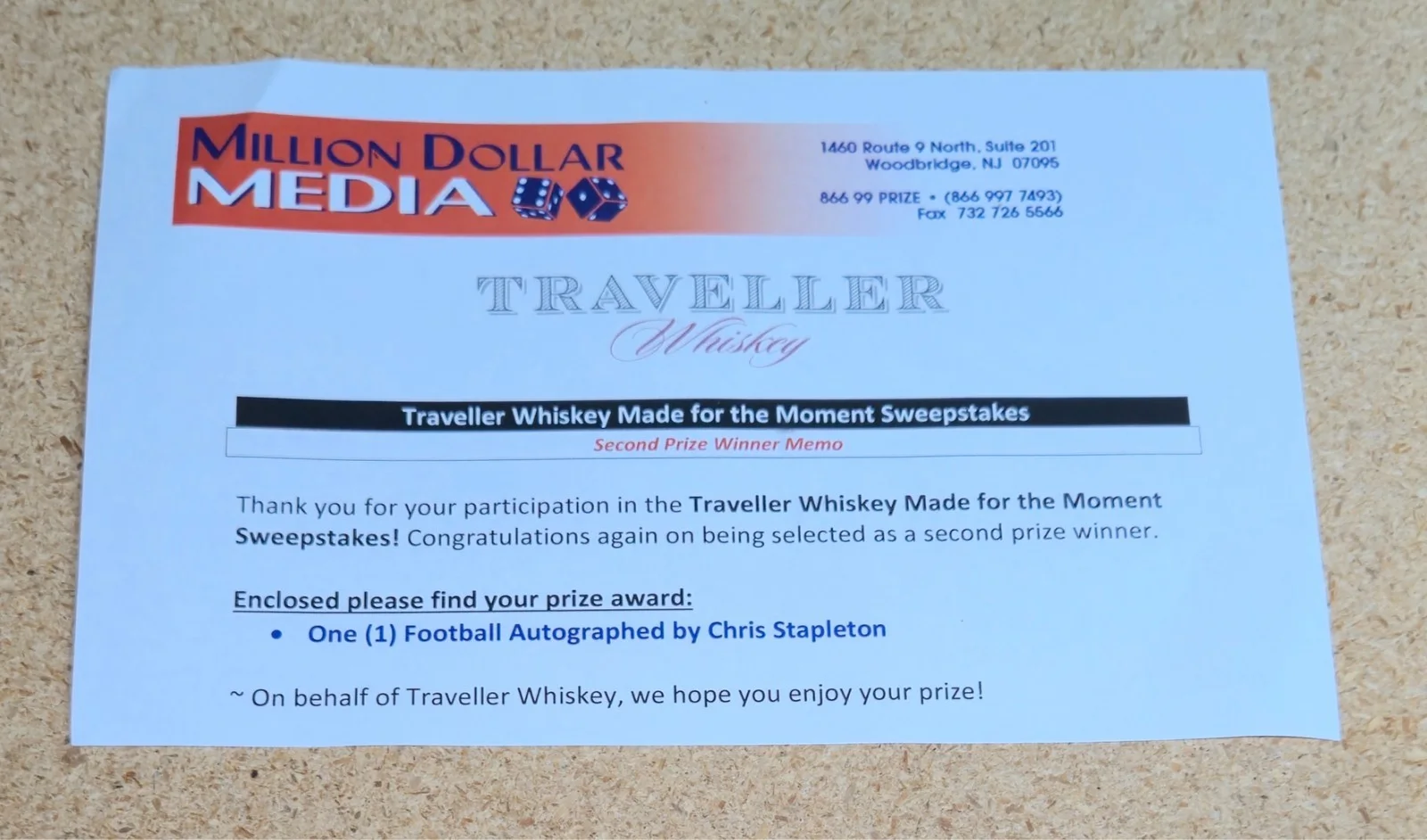 CHRIS STAPLETON SIGNED AUTOGRAPH TRAVELLER WHISKEY WILSON FOOTBALL 1/75 - NEW, изображение 2