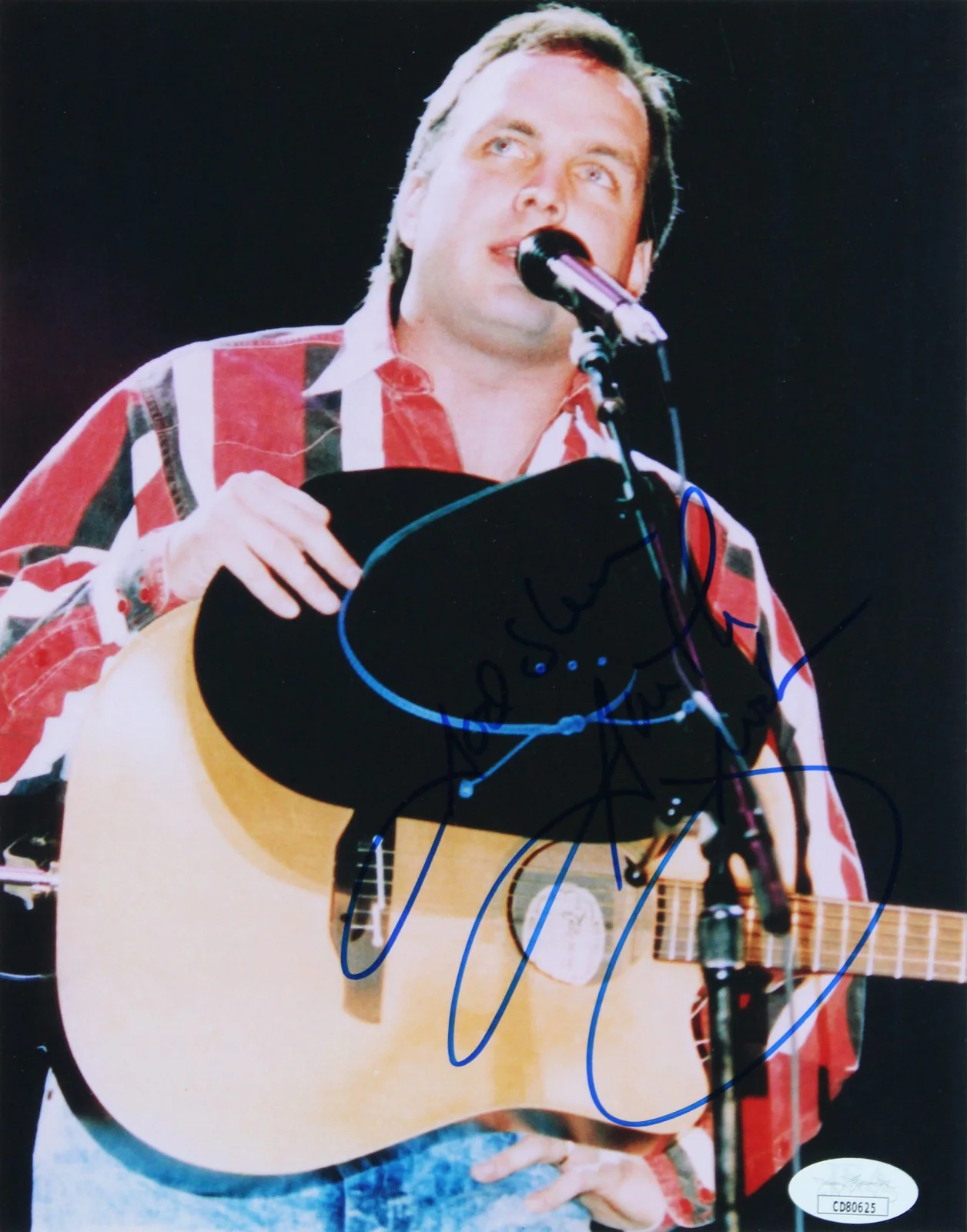 Garth Brooks — Garth Brooks Authentic Signed 8x10 Framed Photo Autographed JSA #CD80625, image 2
