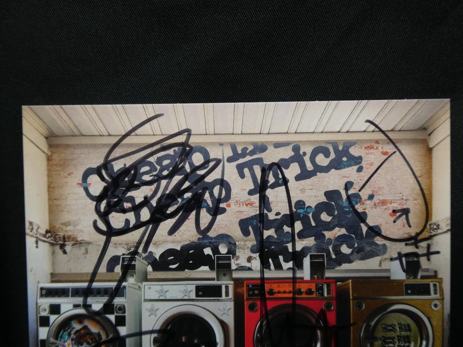 Cheap Trick Zander R & D Nielsen Petersson Signed CD Insert + CD JSA #CL22963, image 3