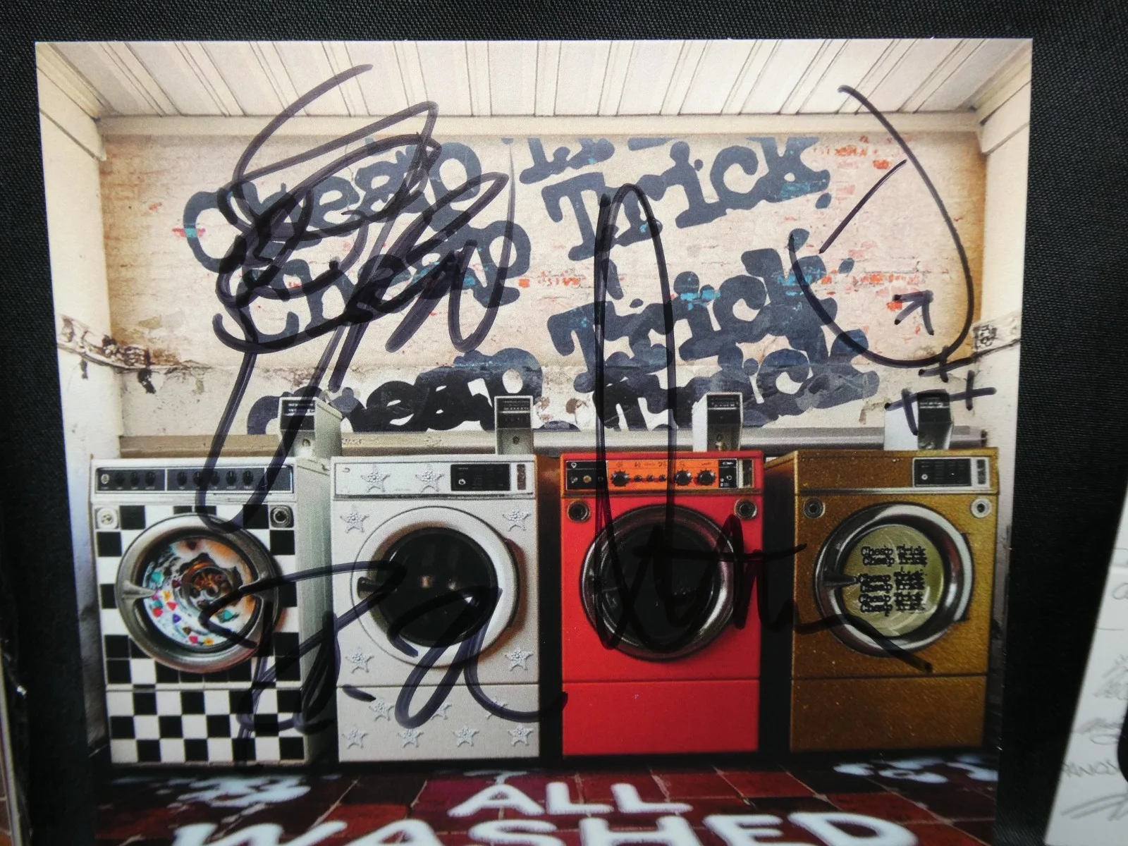 Cheap Trick Zander R & D Nielsen Petersson Signed CD Insert + CD JSA #CL22963, image 5