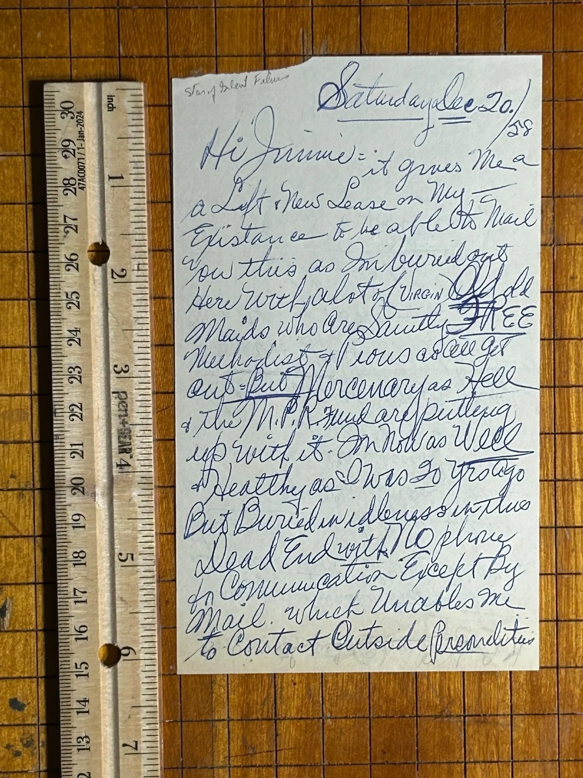 ALICE LAKE SIGNED 1959 LETTER—SILENT STAR—ARBUCKLE+ KEATON Shorts, изображение 3