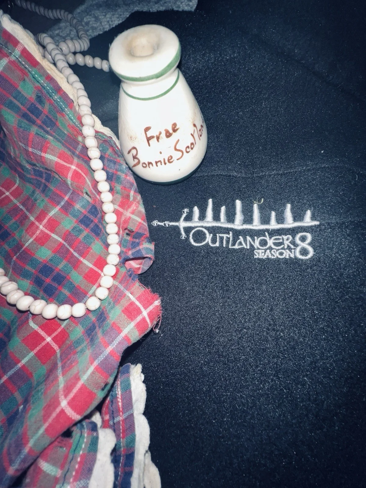 Outlander Film Crew Man’s Fleece. Given to Me by Outlander Cameraman. Rare, изображение 3