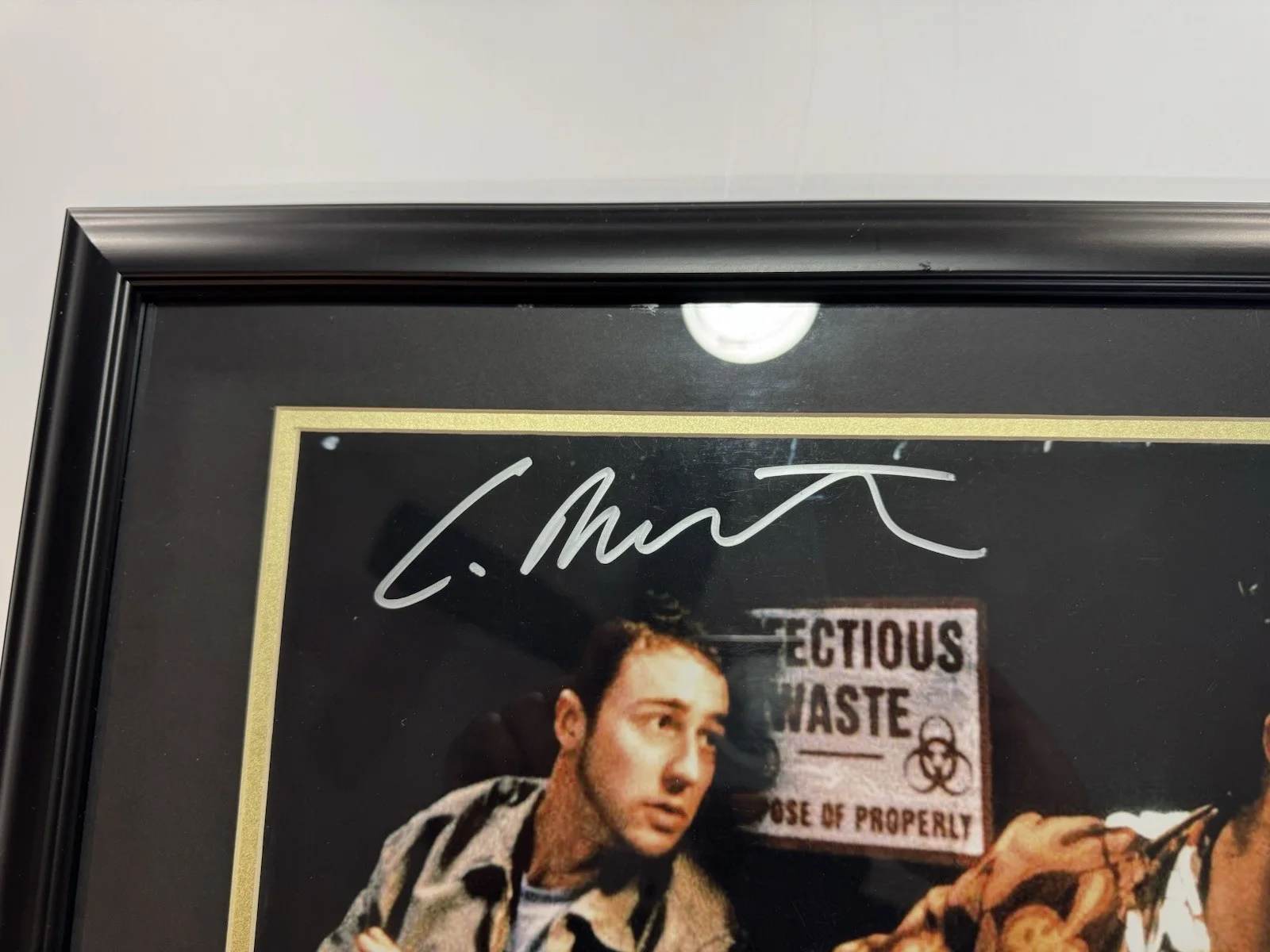 Brad Pitt Edward Norton Signed Autographed Picture Of The Movie Fight Club, изображение 3