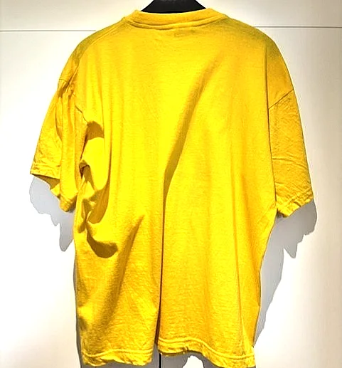 Brainiac Film Crew VFX T-Shirt Yellow Size M (Authentic-Rare), image 2