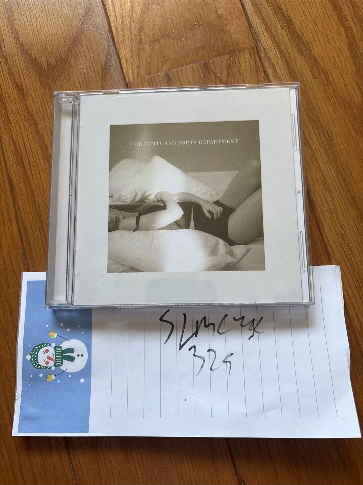 New Taylor Swift Tortured Poets Department CD w/ Hand Signed Photo SHIPS NOW A, изображение 2