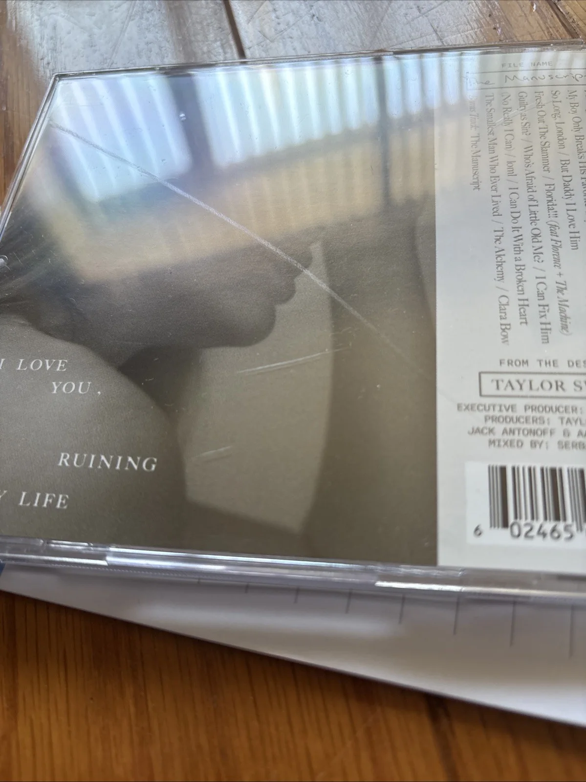 New Taylor Swift Tortured Poets Department CD w/ Hand Signed Photo SHIPS NOW B, image 4
