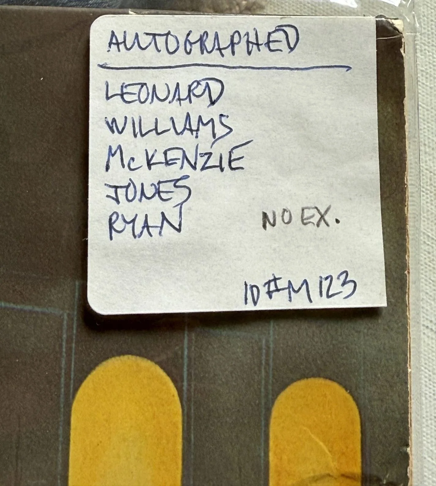 Man Band Signed Autographed "The Welsh Connection" Record Album, image 3