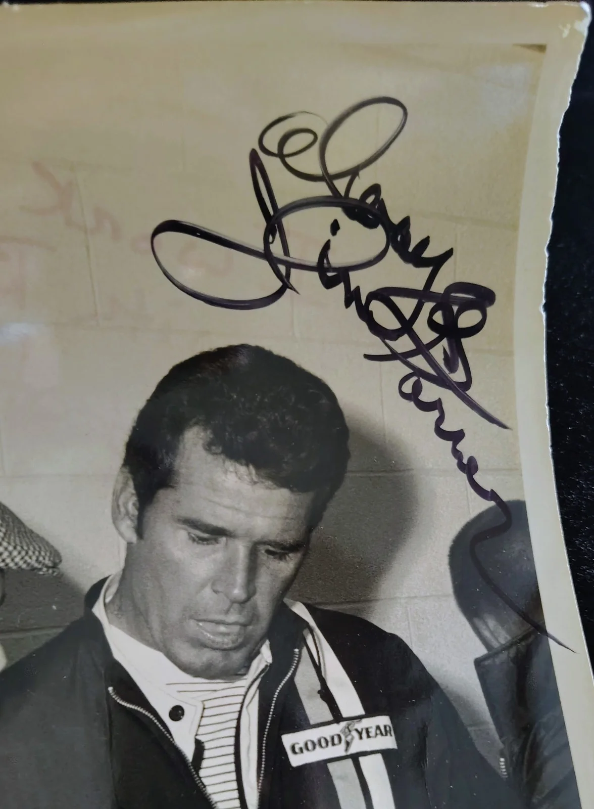 James Garner — ​Vintage James Garner Authentic Hand-Signed Goodyear Promotional Photograph, изображение 2