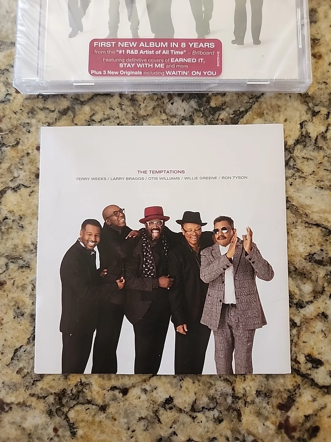The Temptations All The Time Signed Auto Autograph CD Otis Williams Brand New, изображение 5