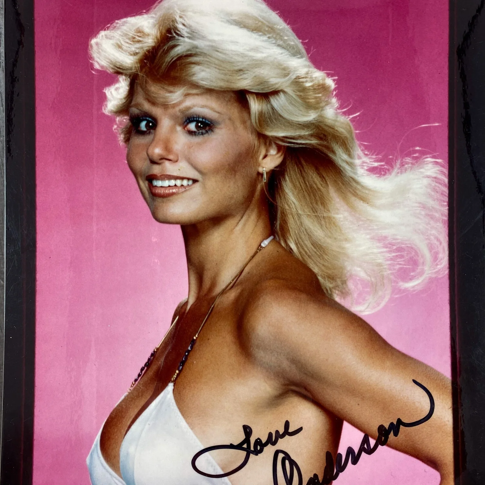 LONI ANDERSON — Loni Anderson Signed 8x10 Photo WKRP In Cincinnati Stroker Ace UACC COA, image 2