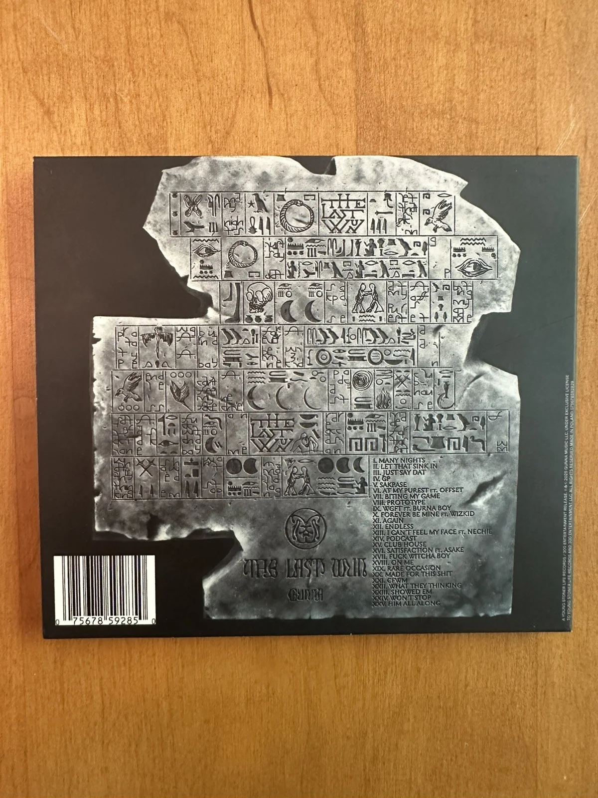 Gunna The Last Wun Signed CD Insert + CD, image 4