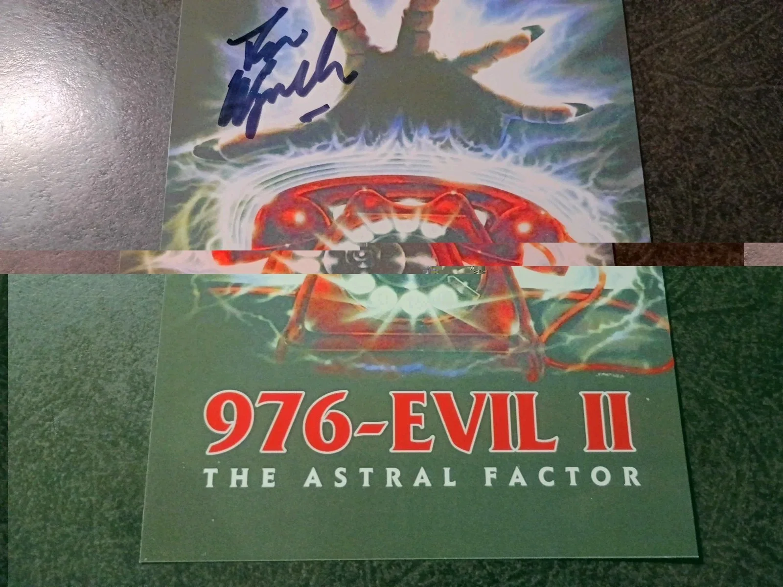 JIM WYNORSKI — JIM WYNORSKI Hand Signed Autograph Photo - DIRECTOR- CHOPPING MALL & 976-EVIL II, image 3