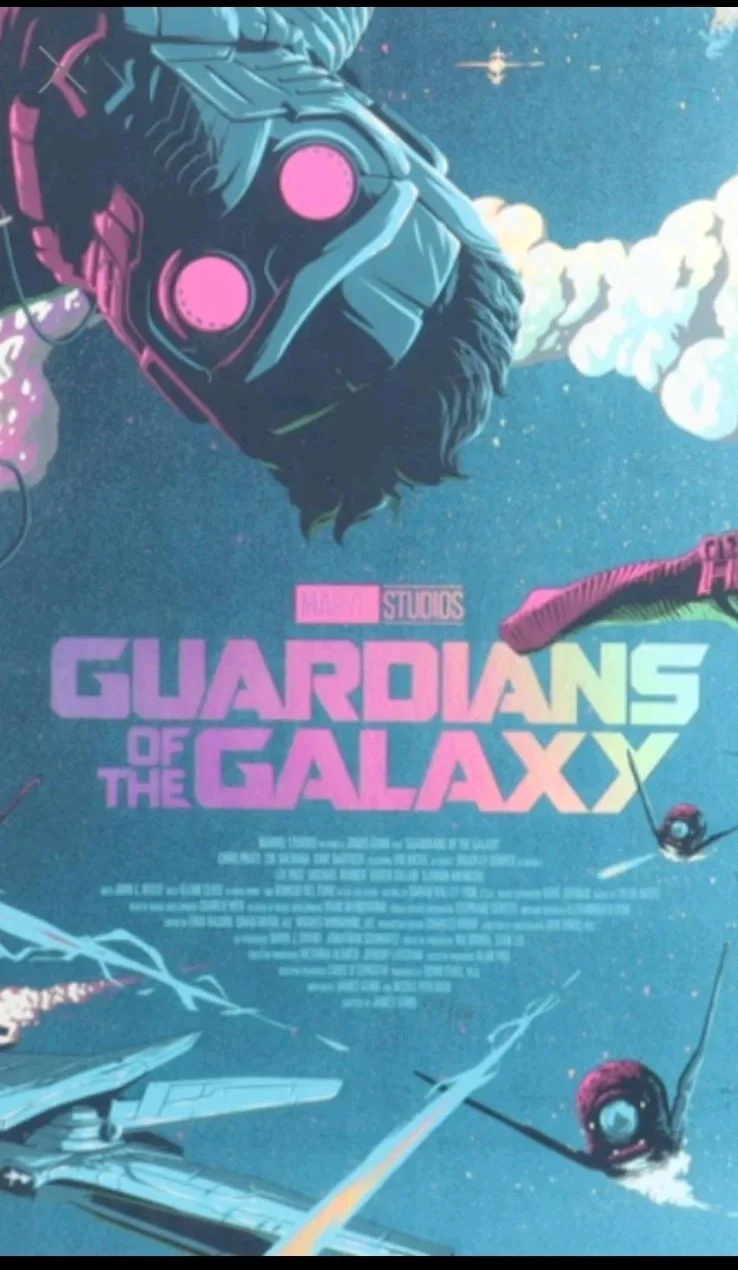 CHRIS PRATT — Chris Pratt Signed Guardians Of The Galaxy Foil Poster 24x36 ACOA Cer" Star Lord, изображение 4