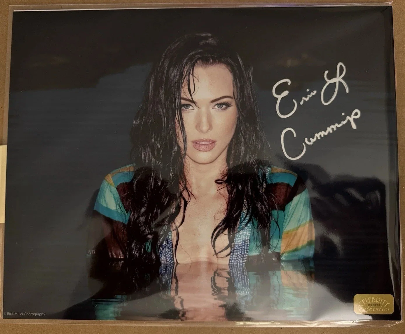 Erin Cummings — Erin Cummings Signed Detroit 1-8-7 8x10 Photo Autograph, image 4