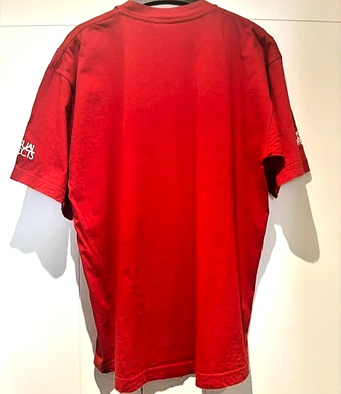 BBC Visual Effects Film Crew VFX T-Shirt Red Size L (Authentic-Rare), image 2