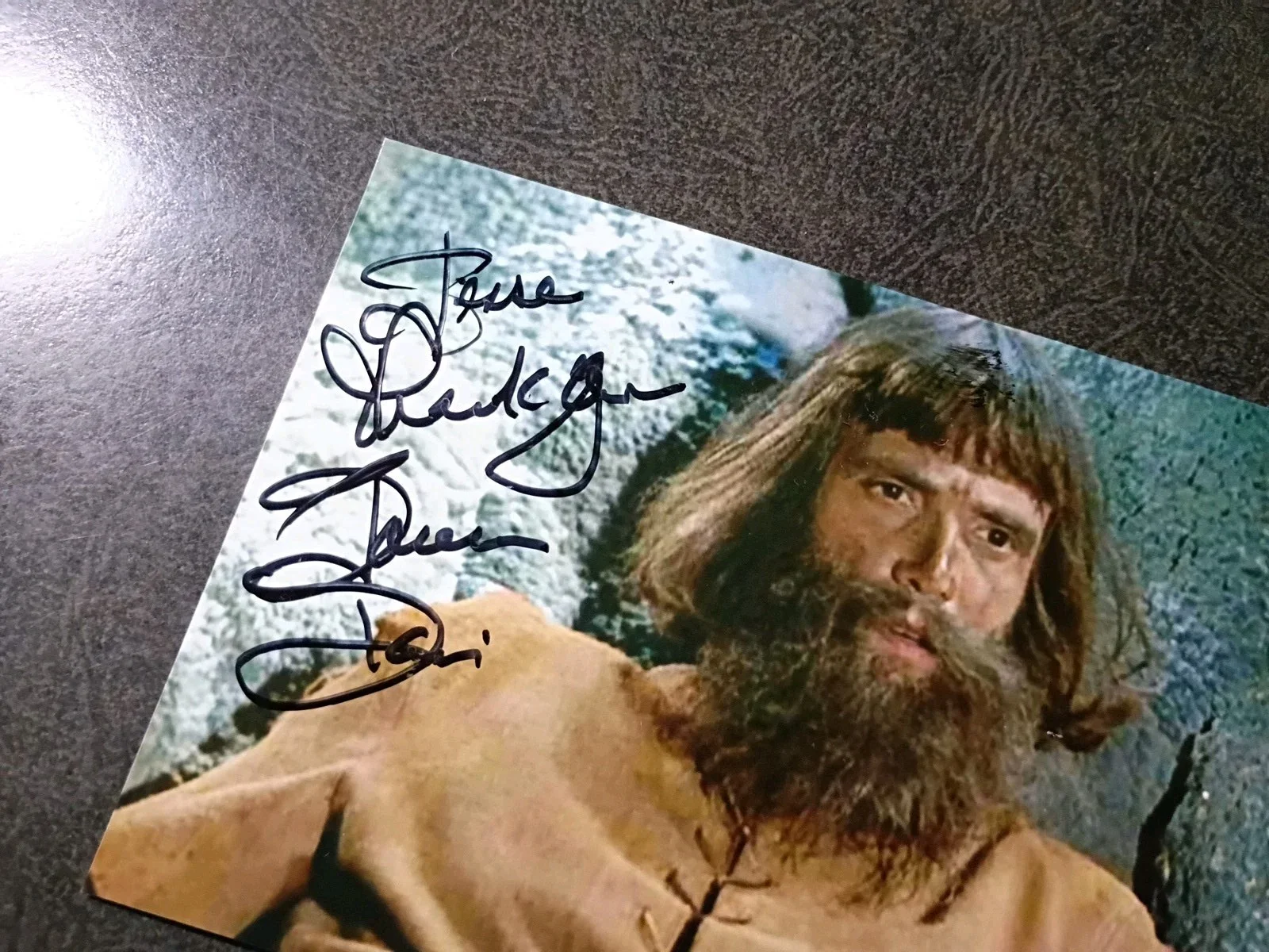 JAMES DARIS As CREATURE Hand Signed Autograph 4X6 Photo - ACTOR - STAR TREK, изображение 2