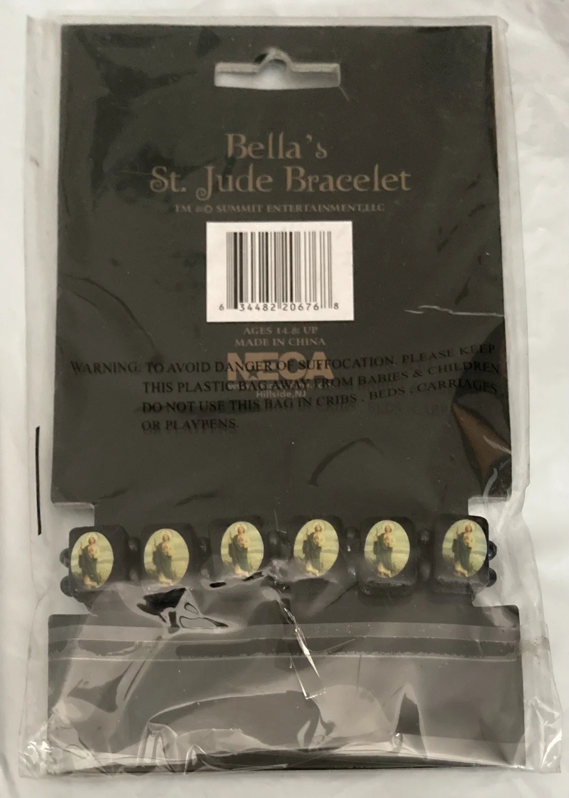 The Twilight Saga - New Moon - RARE - Bella’s St. Jude Bracelet - NECA - New, изображение 2