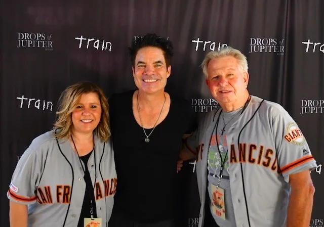 Train Band Original Signed 11x17 Poster Cardboard, image 2