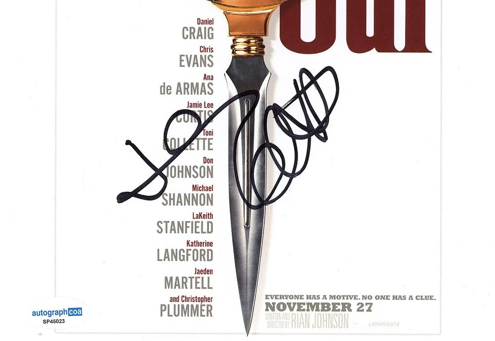 TONI COLLETTE — Toni Collette signed "KNVES OUT" 8x10 Photo HEREDITARY Autographed ACOA COA, изображение 4