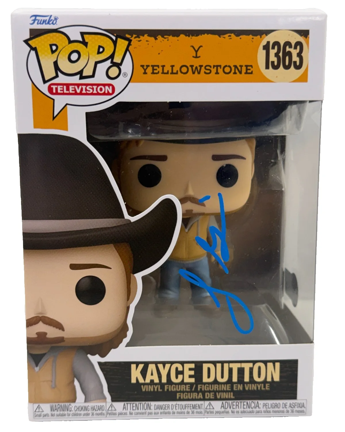 Luke Grimes — Luke Grimes Signed Kayce Dutton Funko Yellowstone Authentic Autograph Beckett