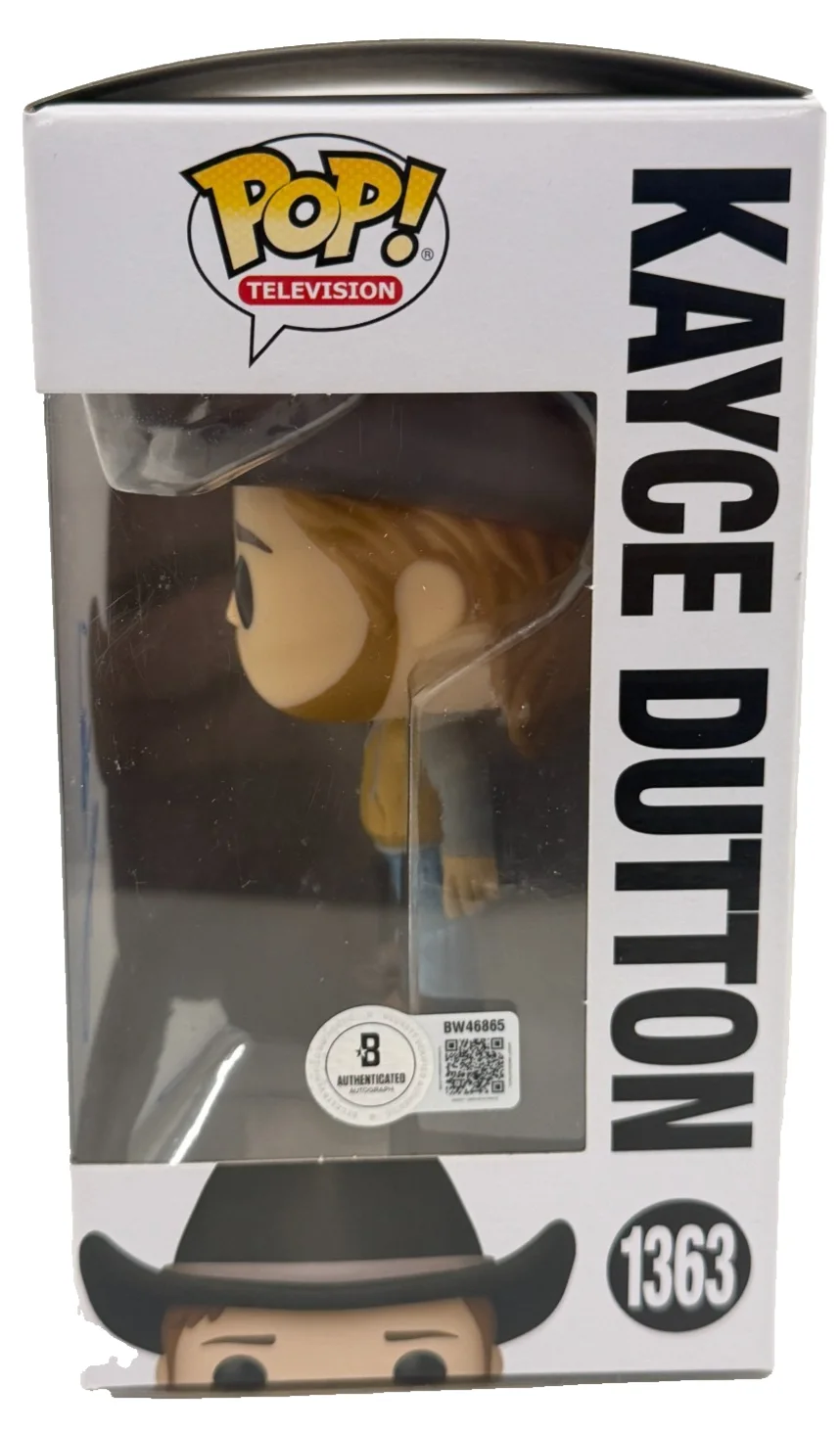 Luke Grimes — Luke Grimes Signed Kayce Dutton Funko Yellowstone Authentic Autograph Beckett, image 2