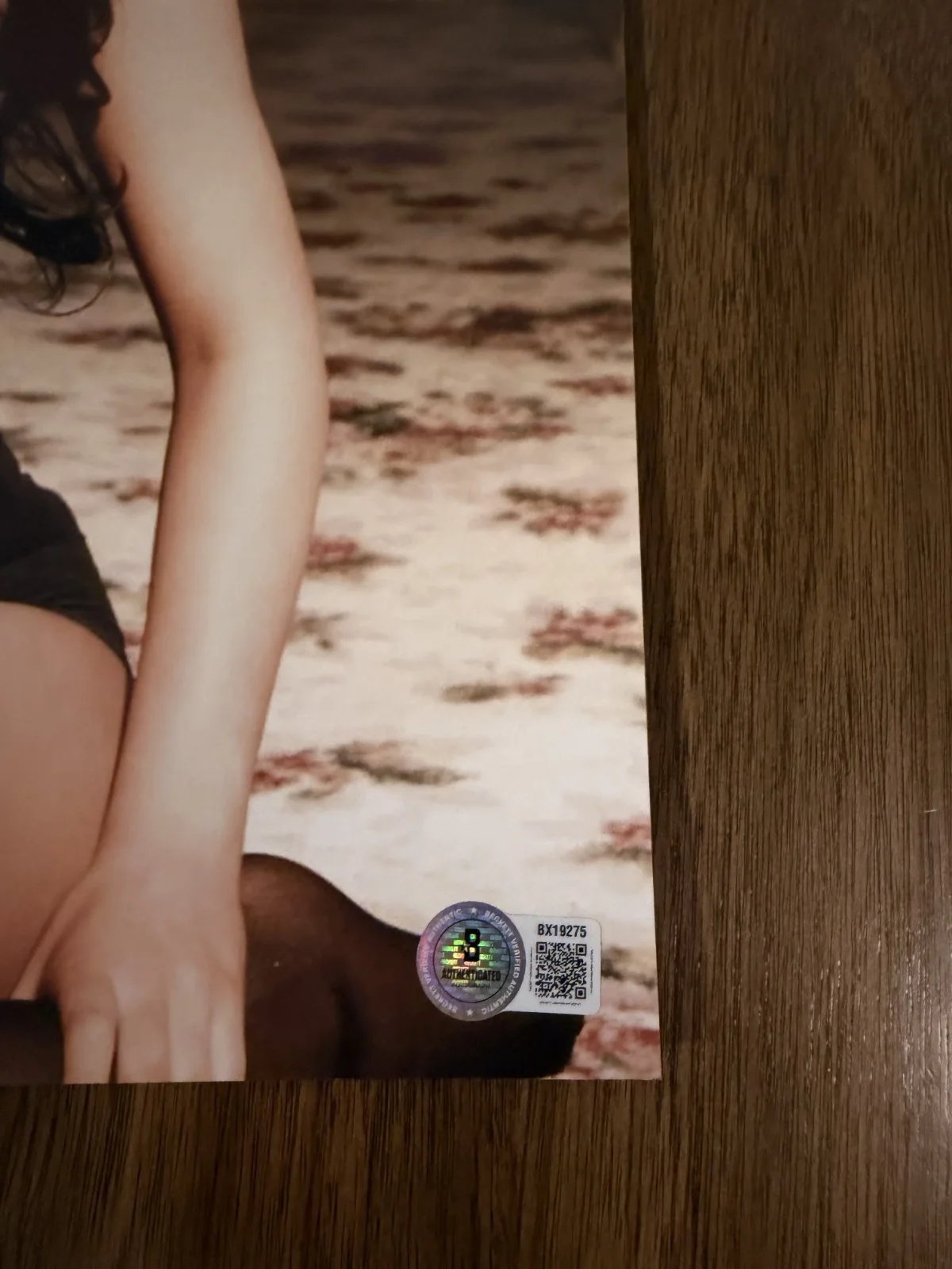 ‘Jessie Murph’ Sexy Signed 11x14 Photo ‘Blue Strips’ Beckett, изображение 2