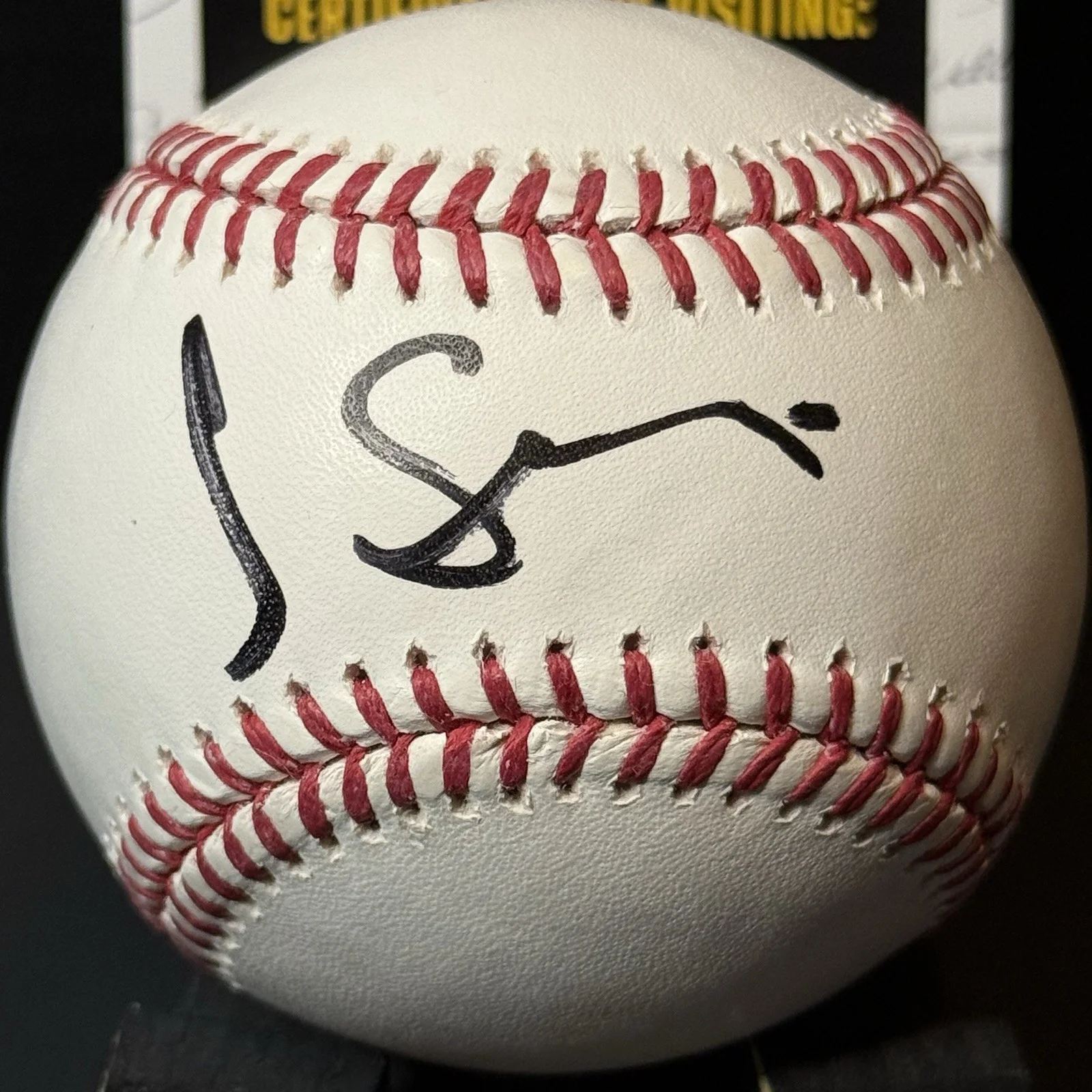 Jerry Seinfeld — Jerry Seinfeld Signed Baseball Autographed OMLB Actor Comedian JSA COA Mets, image 2