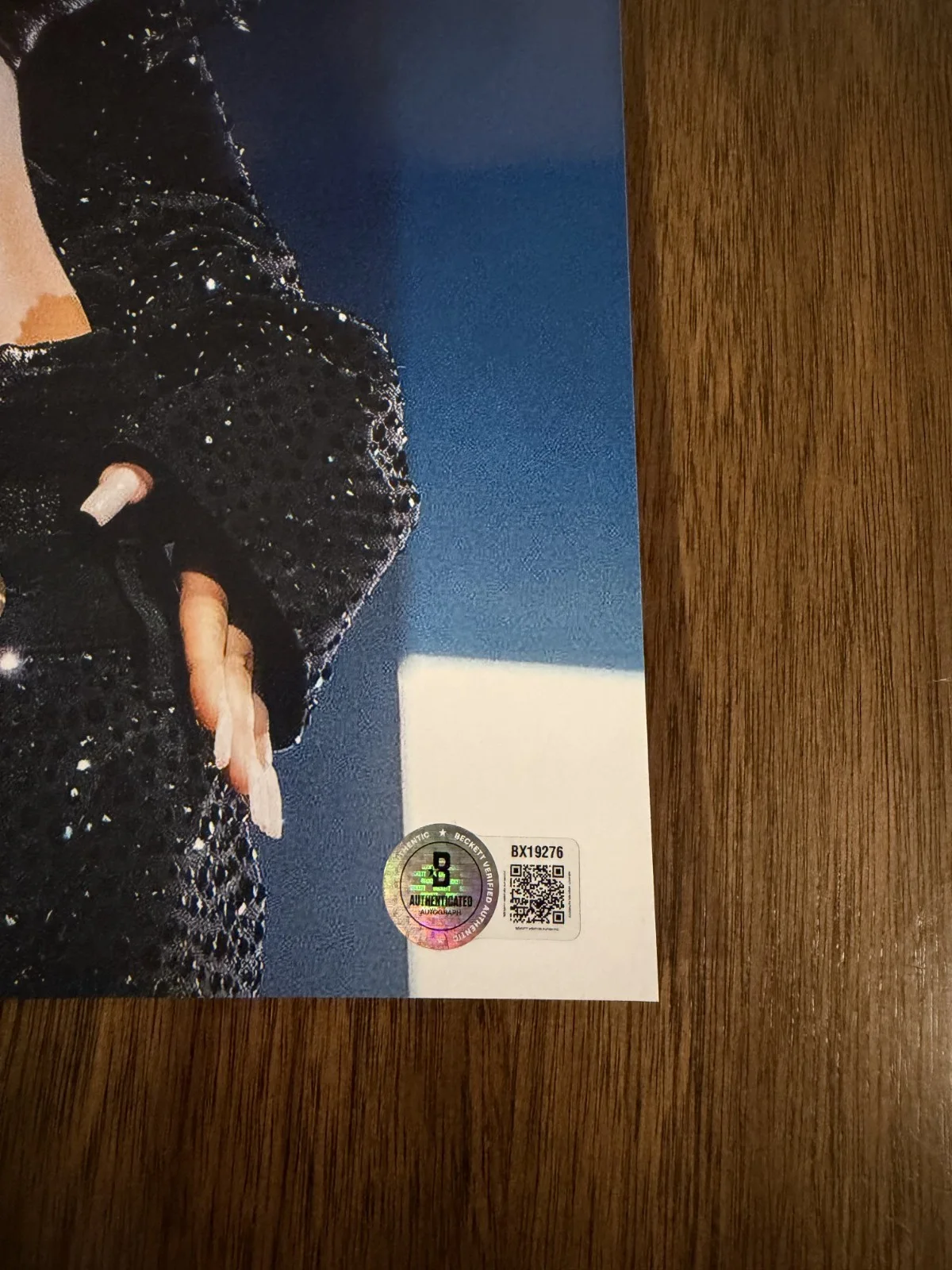 ‘Jessie Murph’ Sexy Signed 11x14 Photo ‘Blue Strips’ Beckett, изображение 2