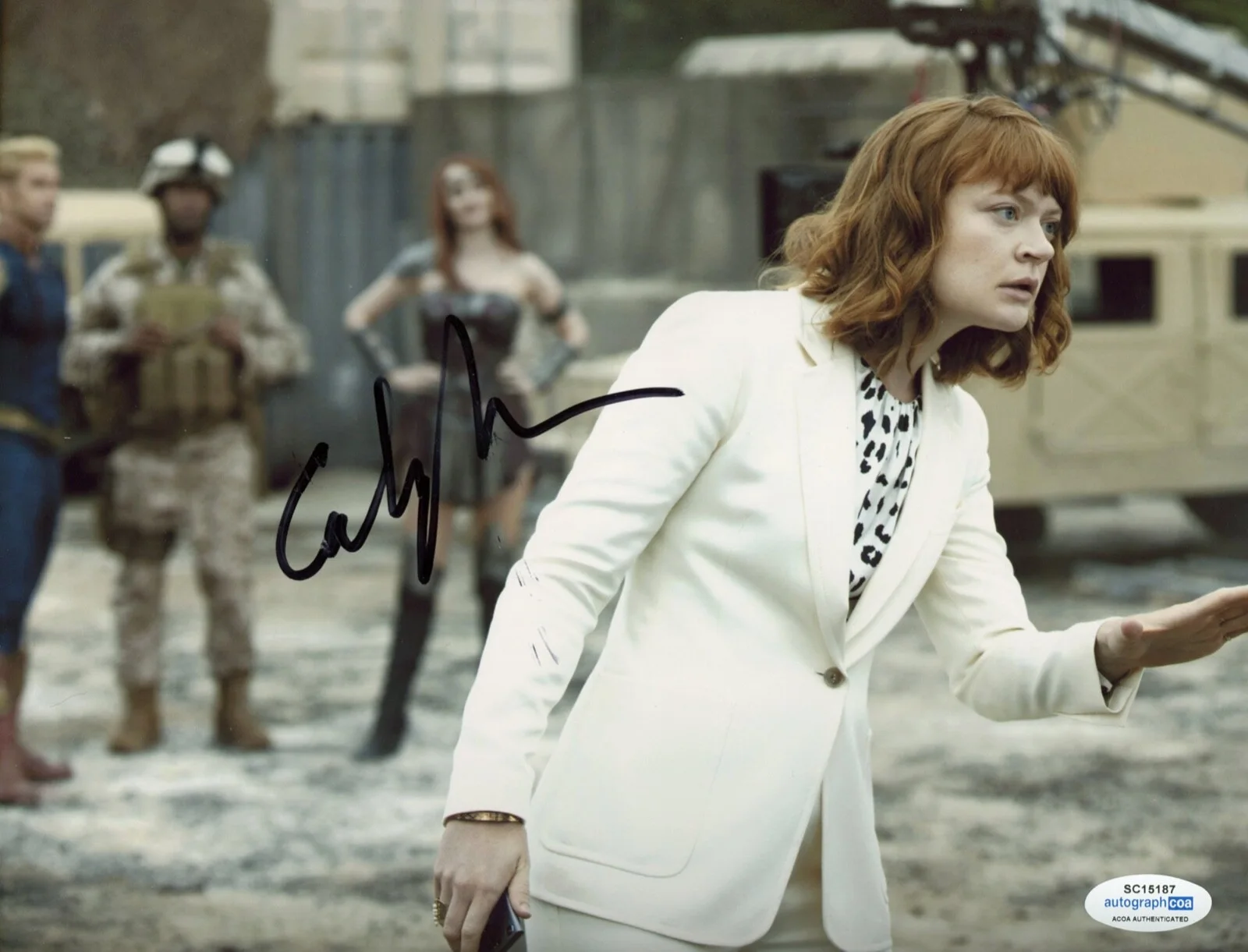 COLBY MINIFIE — Colby Minifie signed "THE BOYS" 8x10 Photo c EXACT PROOF Ashley Barrett ACOA COA, image 4