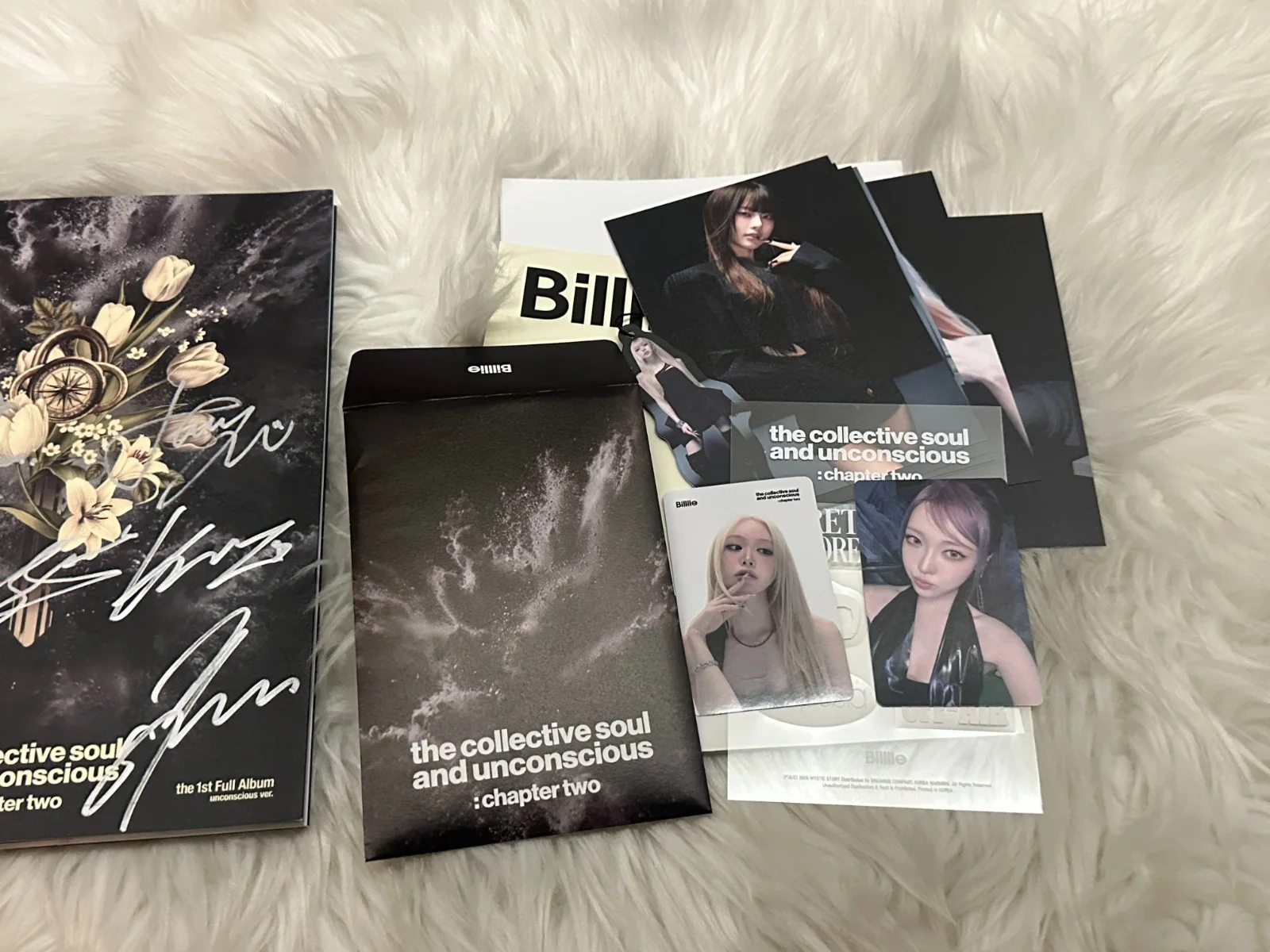 BILLIE - ALL MEMBER Autograph(Signed) PROMO ALBUM KPOP, изображение 3