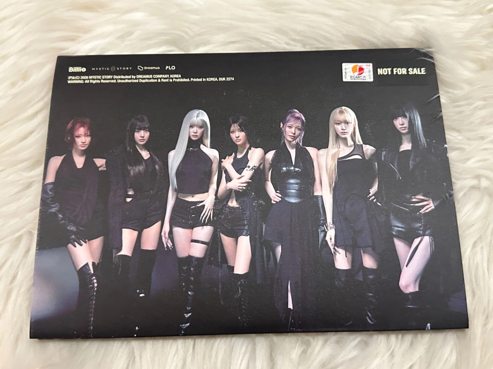 BILLIE - ALL MEMBER Autograph(Signed) PROMO ALBUM KPOP, изображение 4