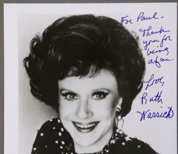 Ruth Warrick — RUTH WARRICK SIGNED AUTOGRAPH 8x10 BW Signed Photo ACTRESS Driftwood, image 2