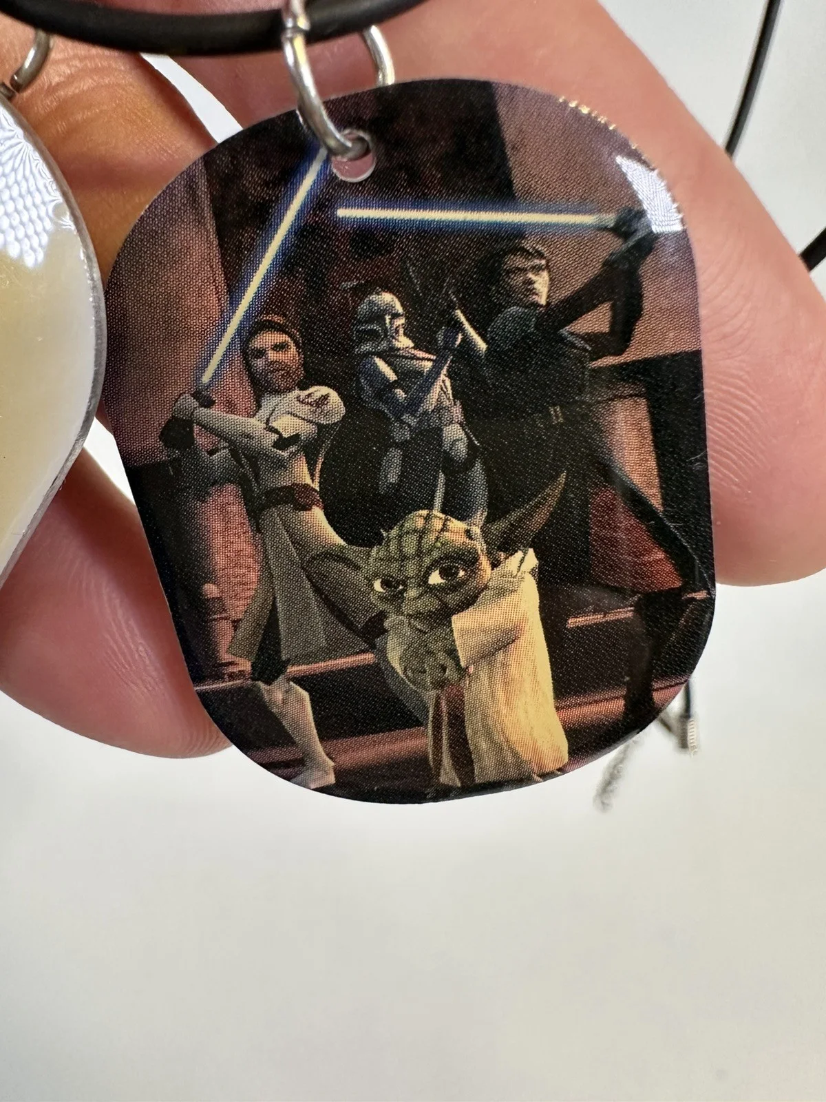Star Wars 2008 Lucasfilm 42 & 45 Collectibles Metal Tags Necklace, изображение 4