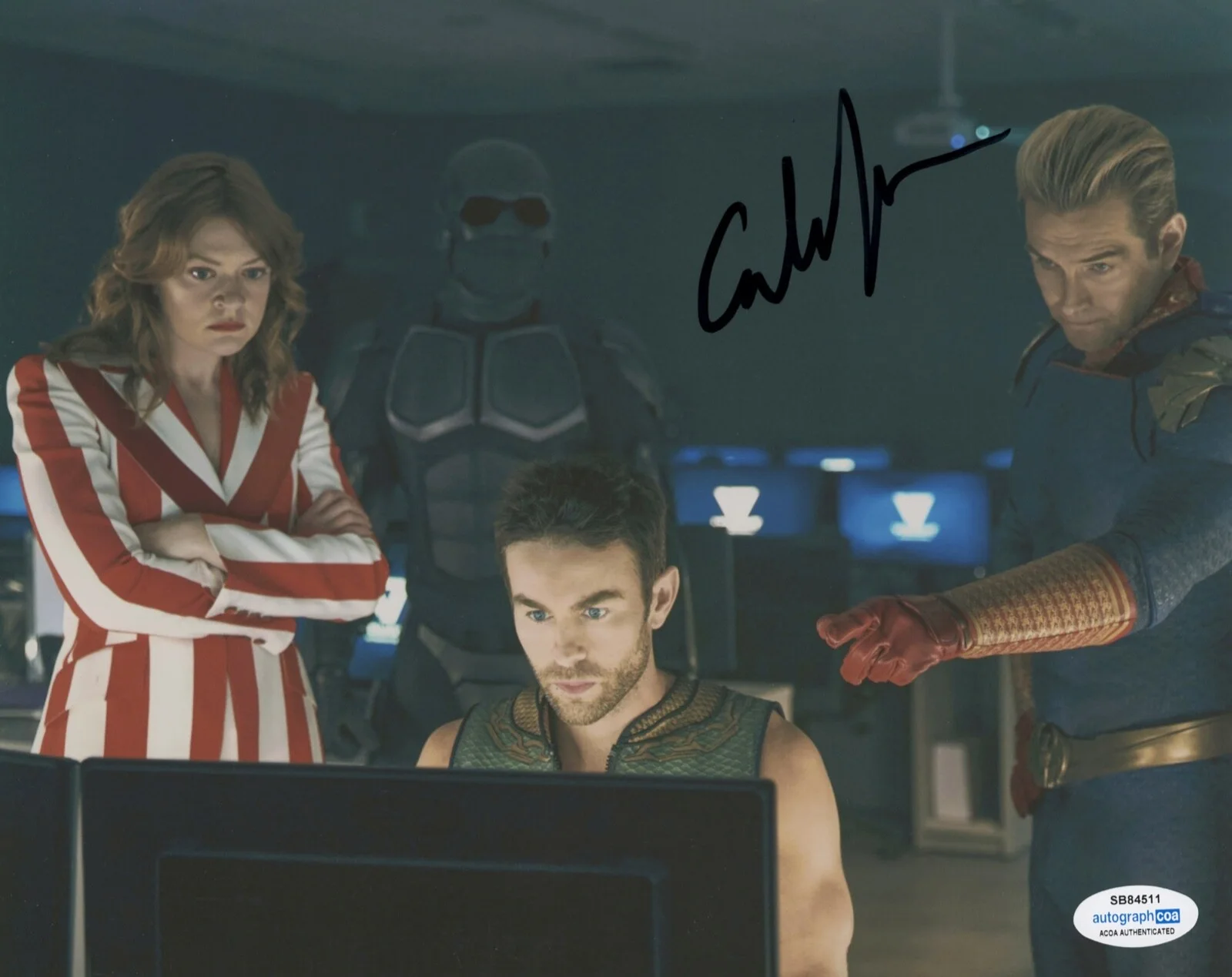 COLBY MINIFIE — Colby Minifie signed "THE BOYS" 8x10 Photo d EXACT PROOF Ashley & Deep ACOA COA, изображение 4