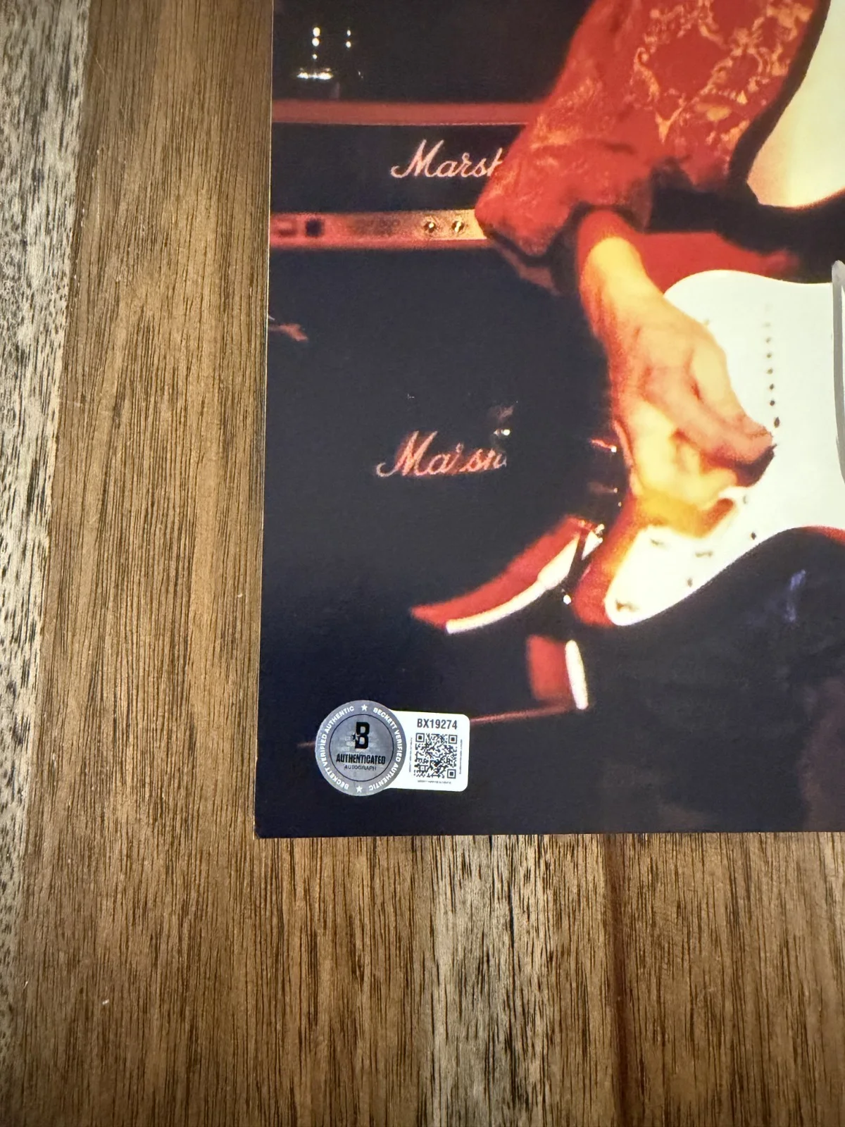 Mike McCready ‘Pearl Jam’ Guitarist Signed Autograph 11x14 Photo Beckett, image 2