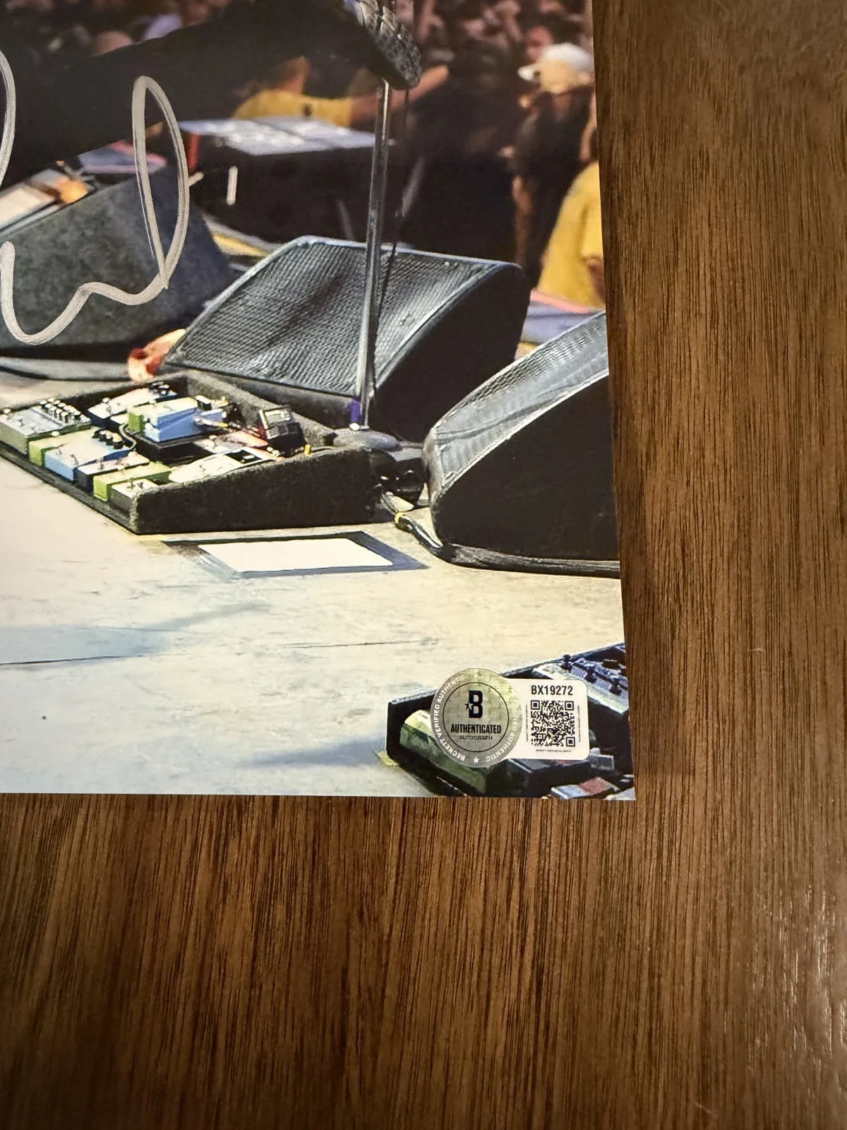 Mike McCready ‘Pearl Jam’ Guitarist Signed Autograph 11x14 Photo Beckett, image 2